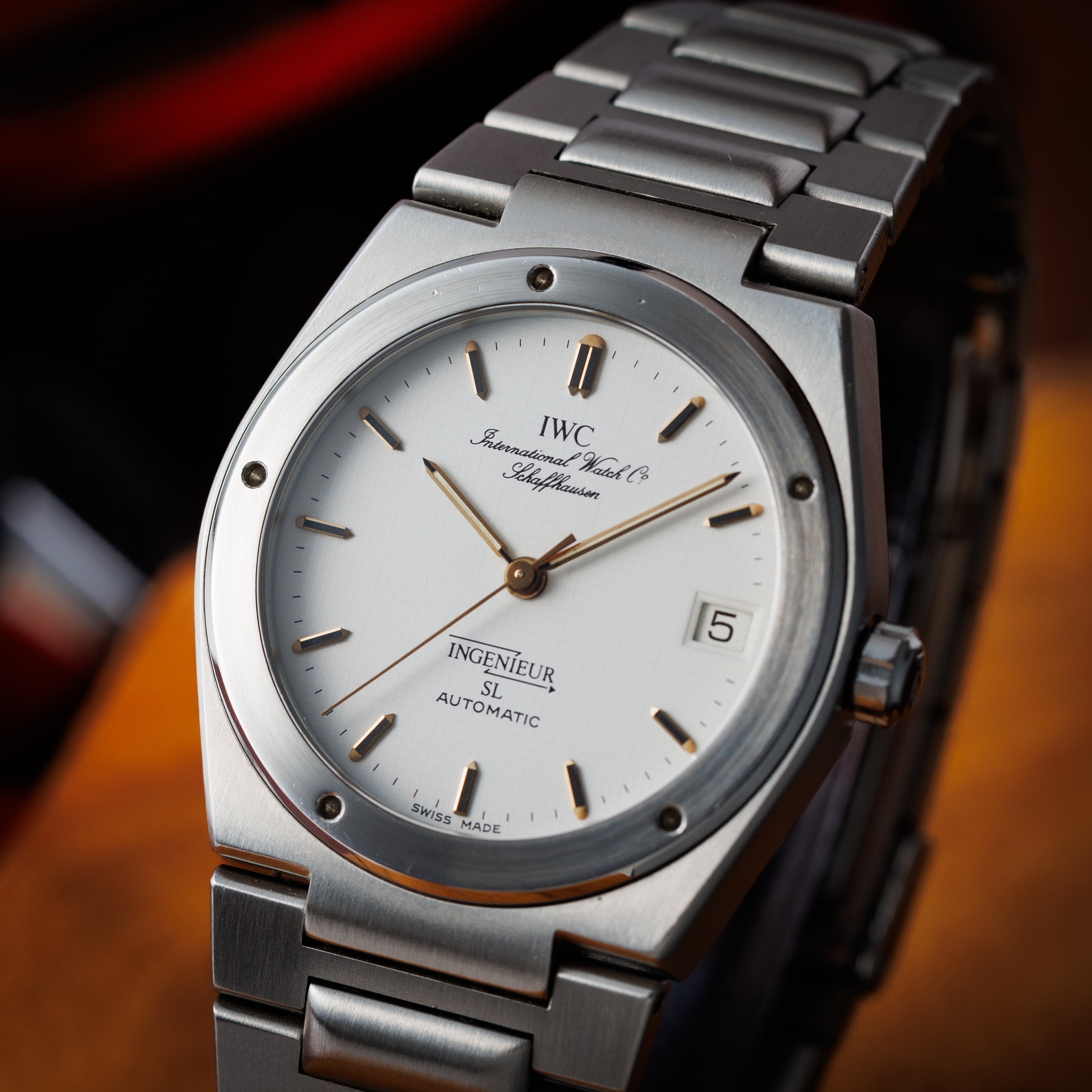 IWC インヂュニアSL  Ref.3505 1980年代製 Cal.375