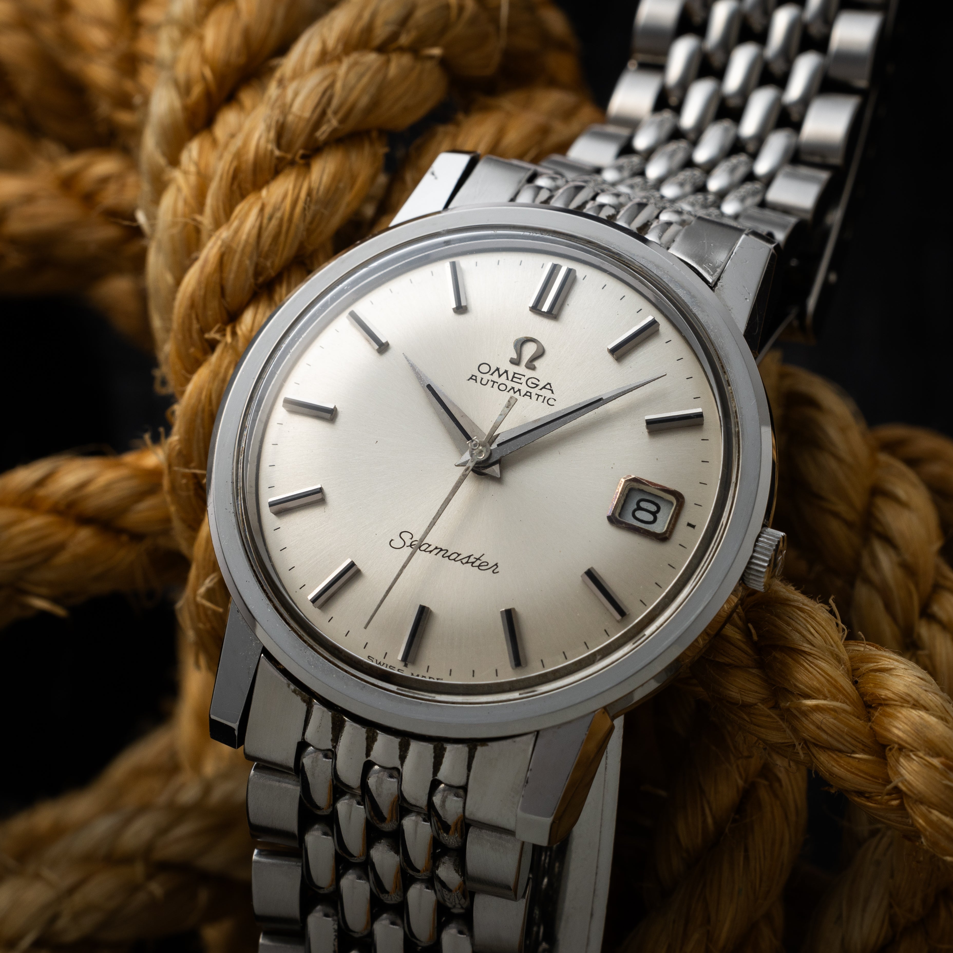 オメガ シーマスター オートマチック 1966年製 Ref.166.003 ブレス付き