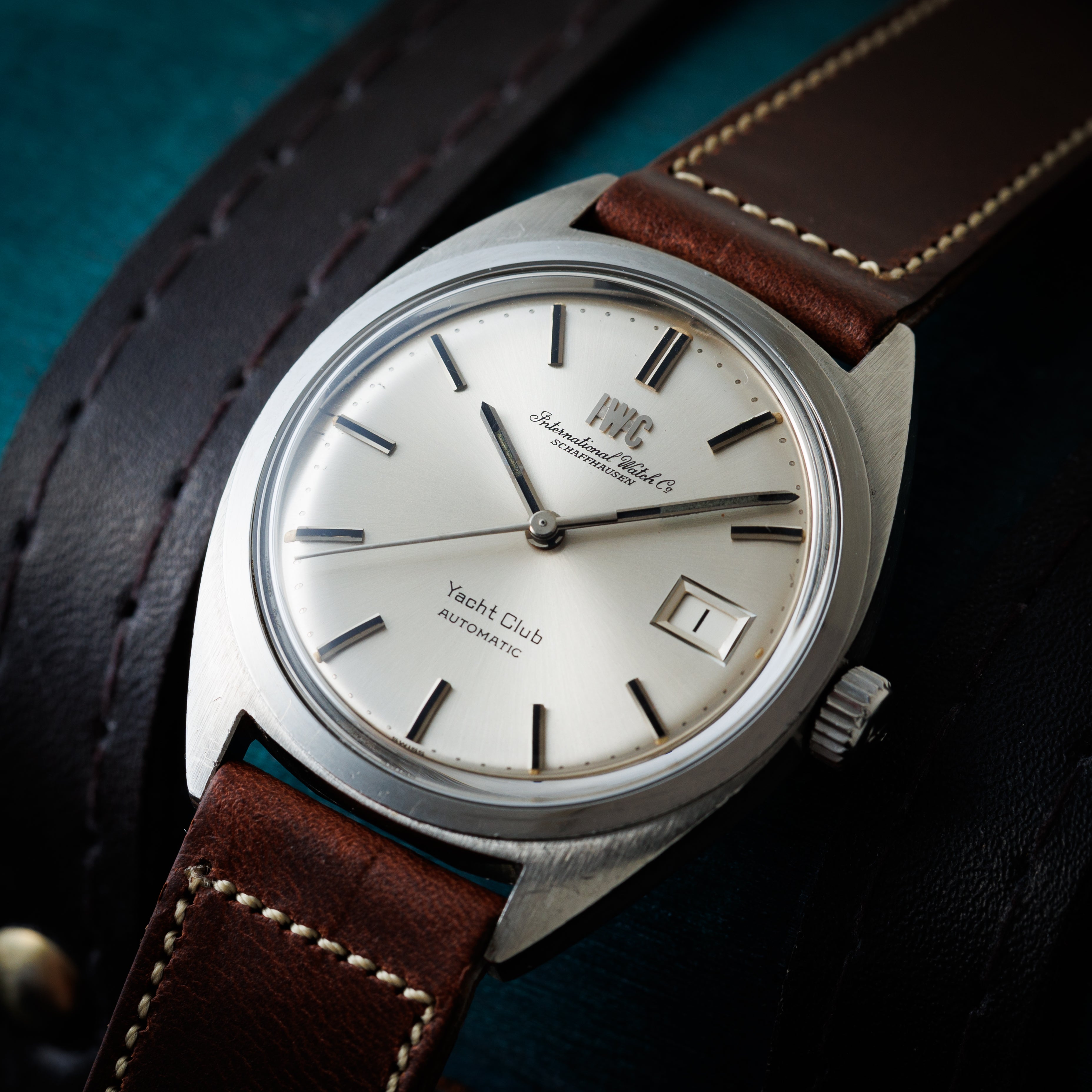 IWC ヨットクラブ 1971年製 シルバーダイヤル ペラトン式自動巻き Cal.8541B