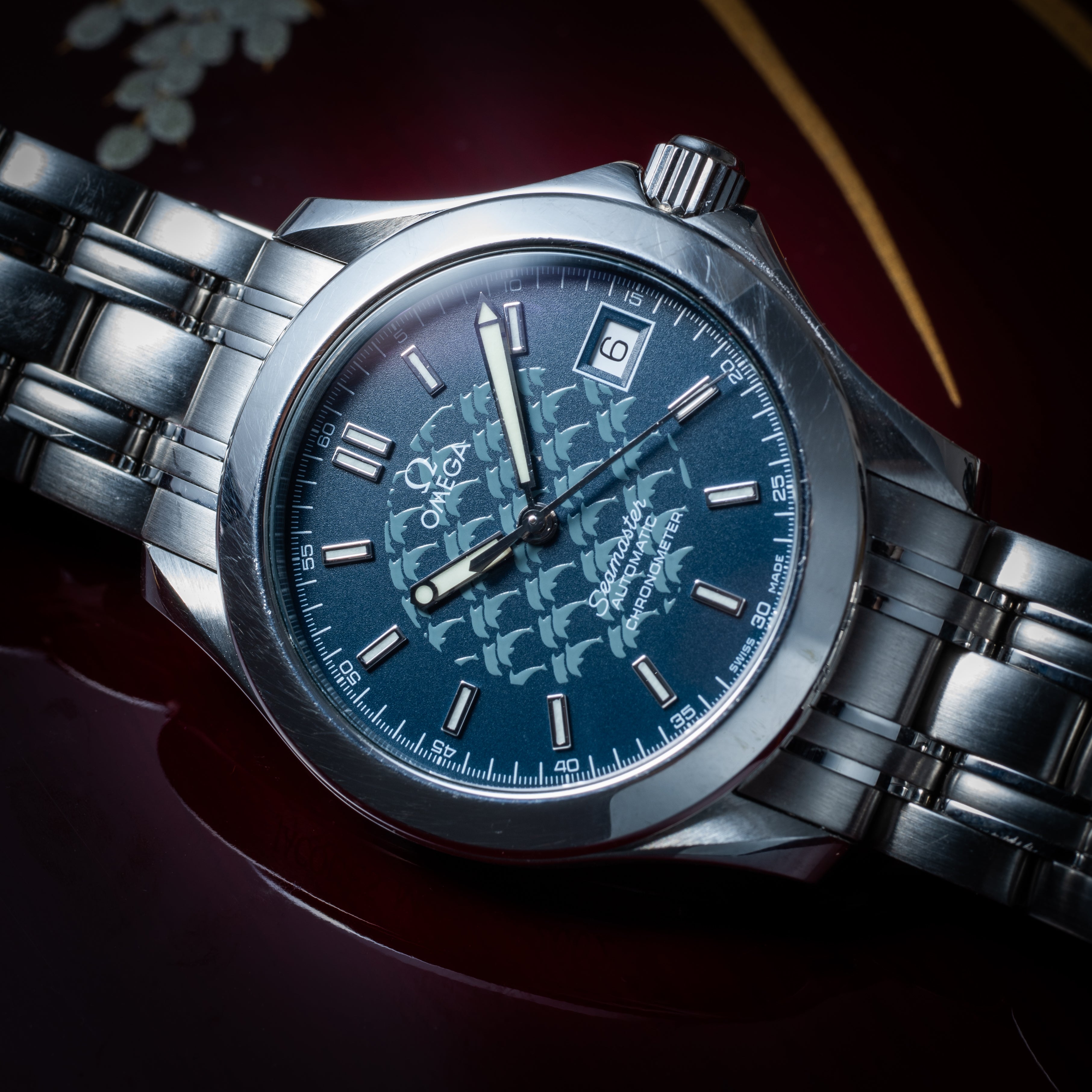 オメガ シーマスター ジャックマイヨール 2002年製 Ref.168 1611