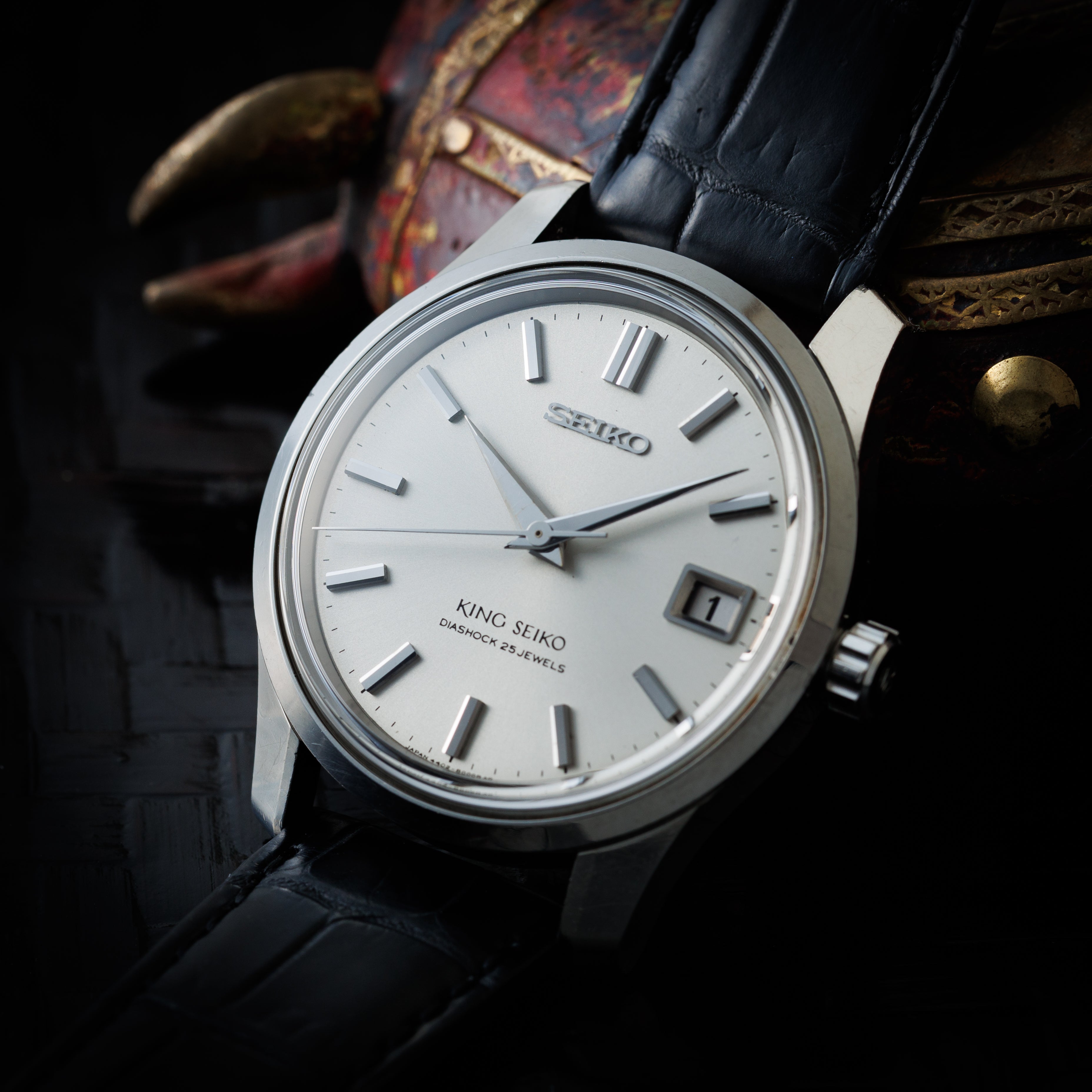 キングセイコー 1967年製 Ref.4402-8000 44KS デイトジャスト機能付きレアモデル Cal.4419A