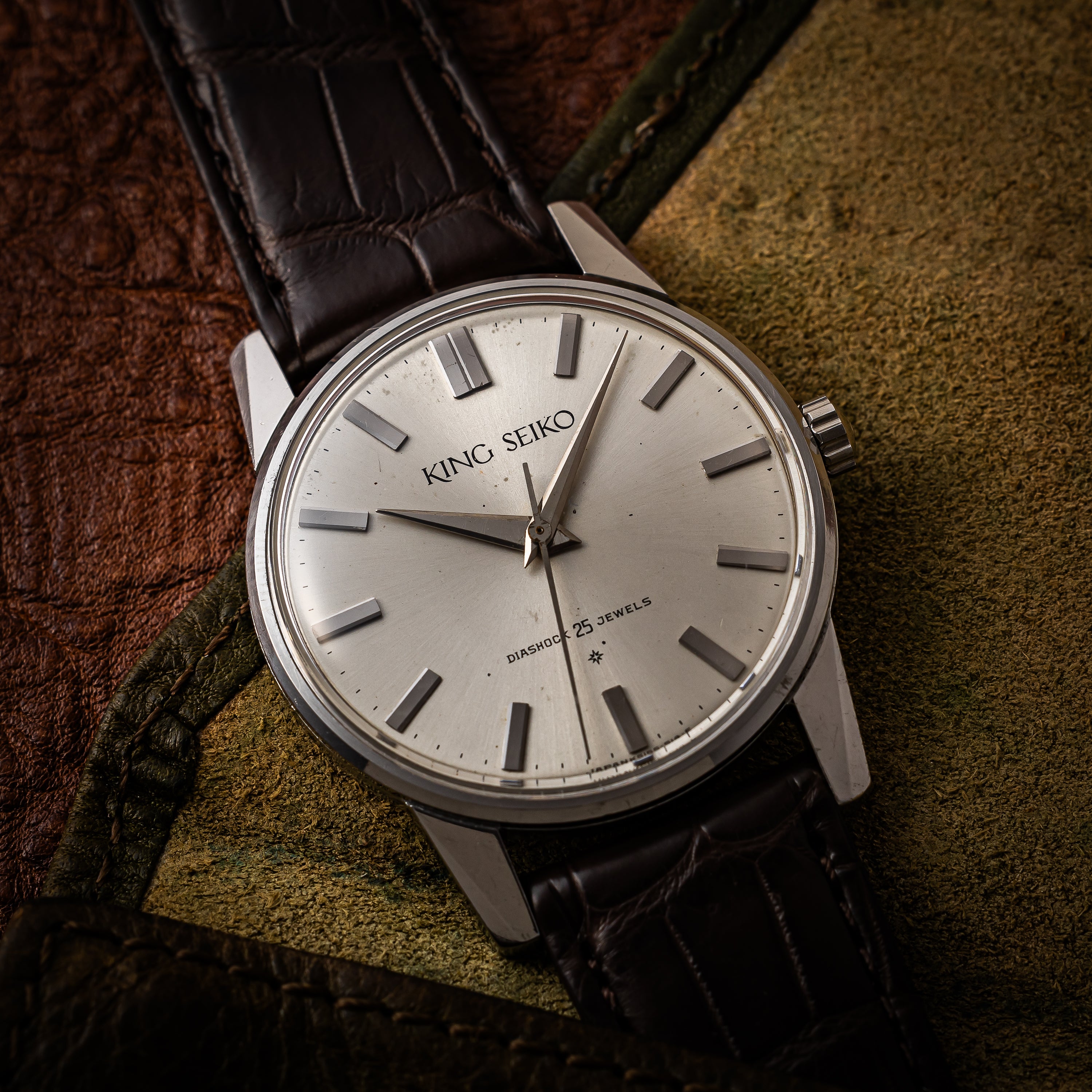 キングセイコー ファーストモデル SDダイヤル 1963年製 Ref.15034KS ステンレスケース 手巻き