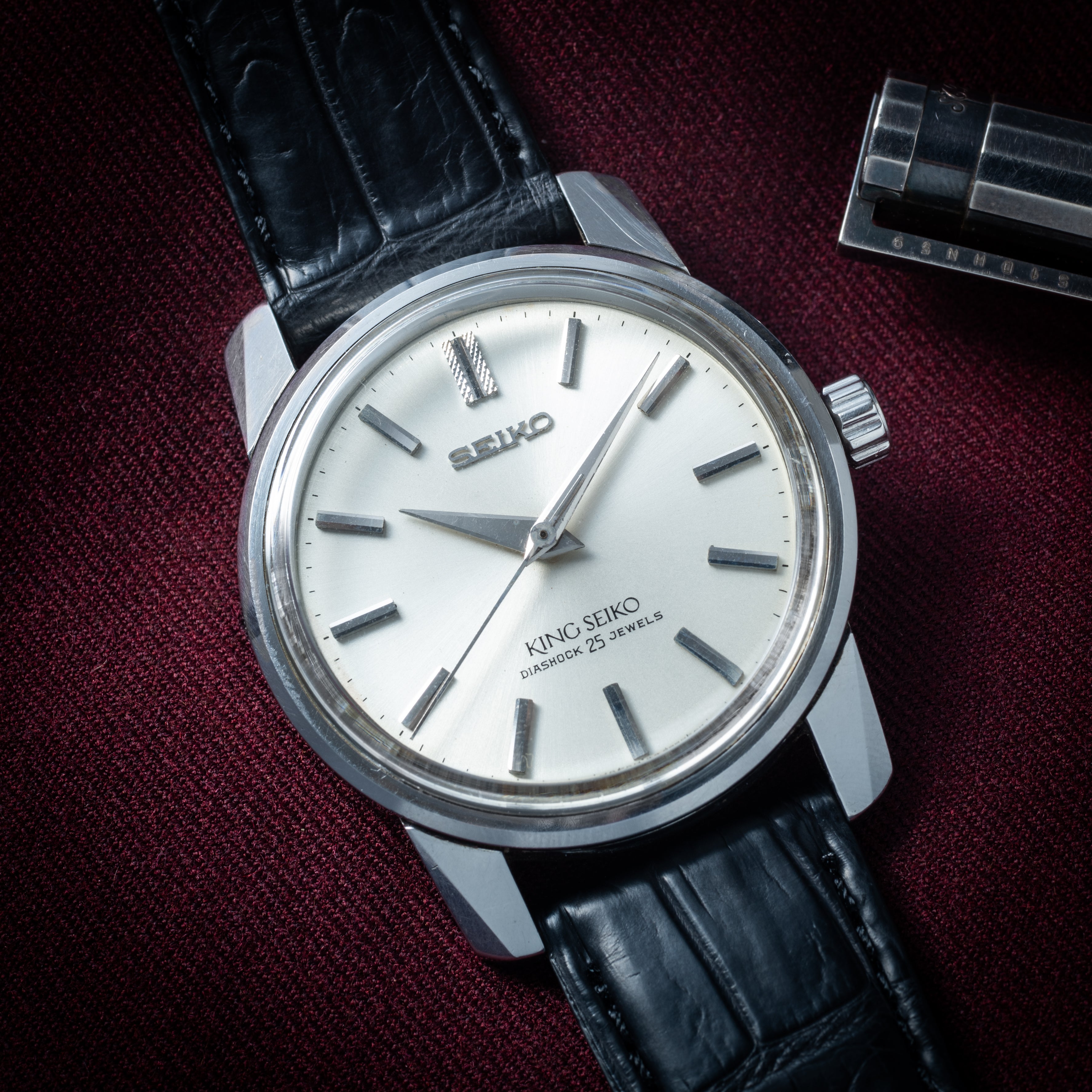 キングセイコー 1965年製 Ref.44999 44KS 手巻き 前期型 楯メダリオン