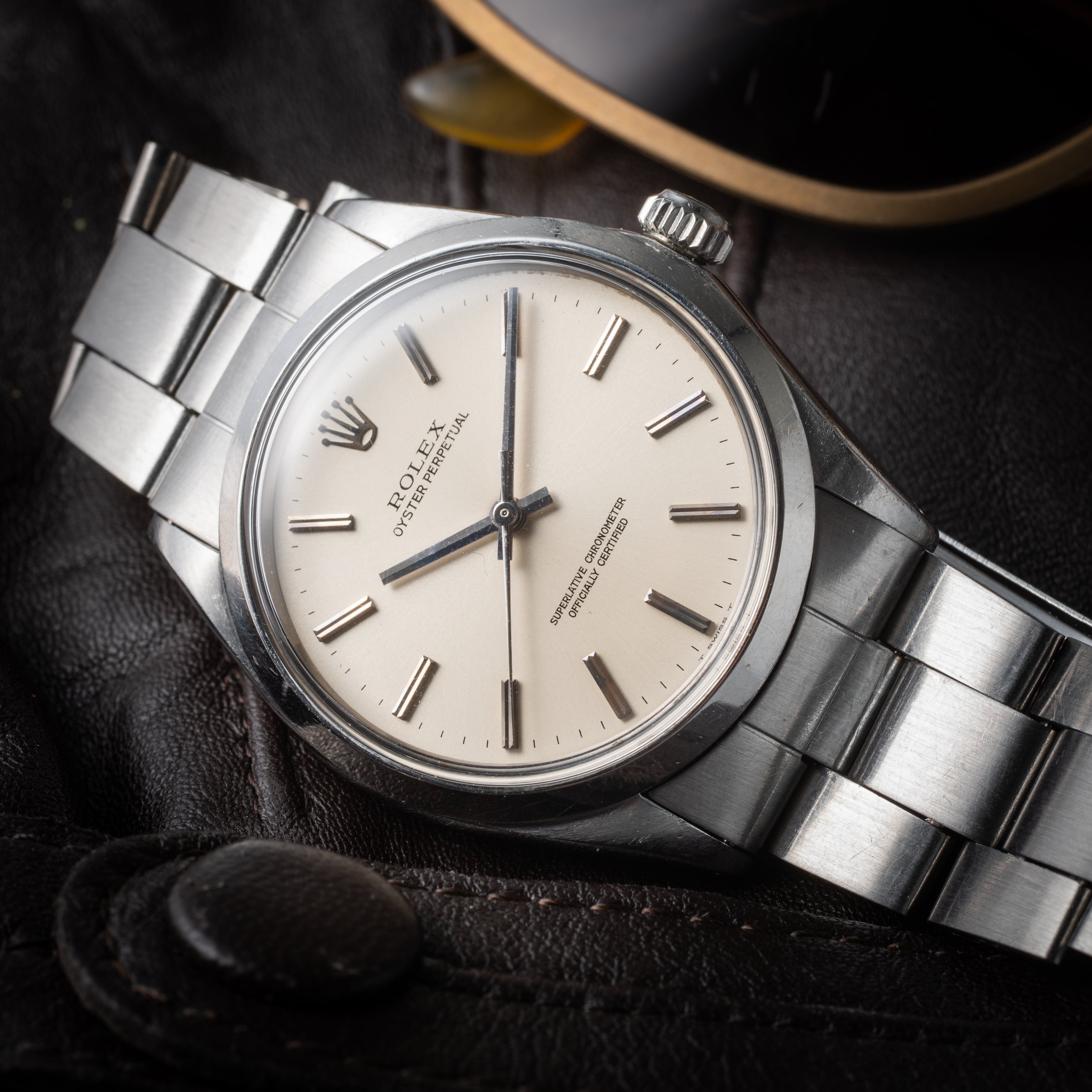 ロレックス オイスターパーペチュアル 1969年製 Ref.1002 シルバーダイヤル