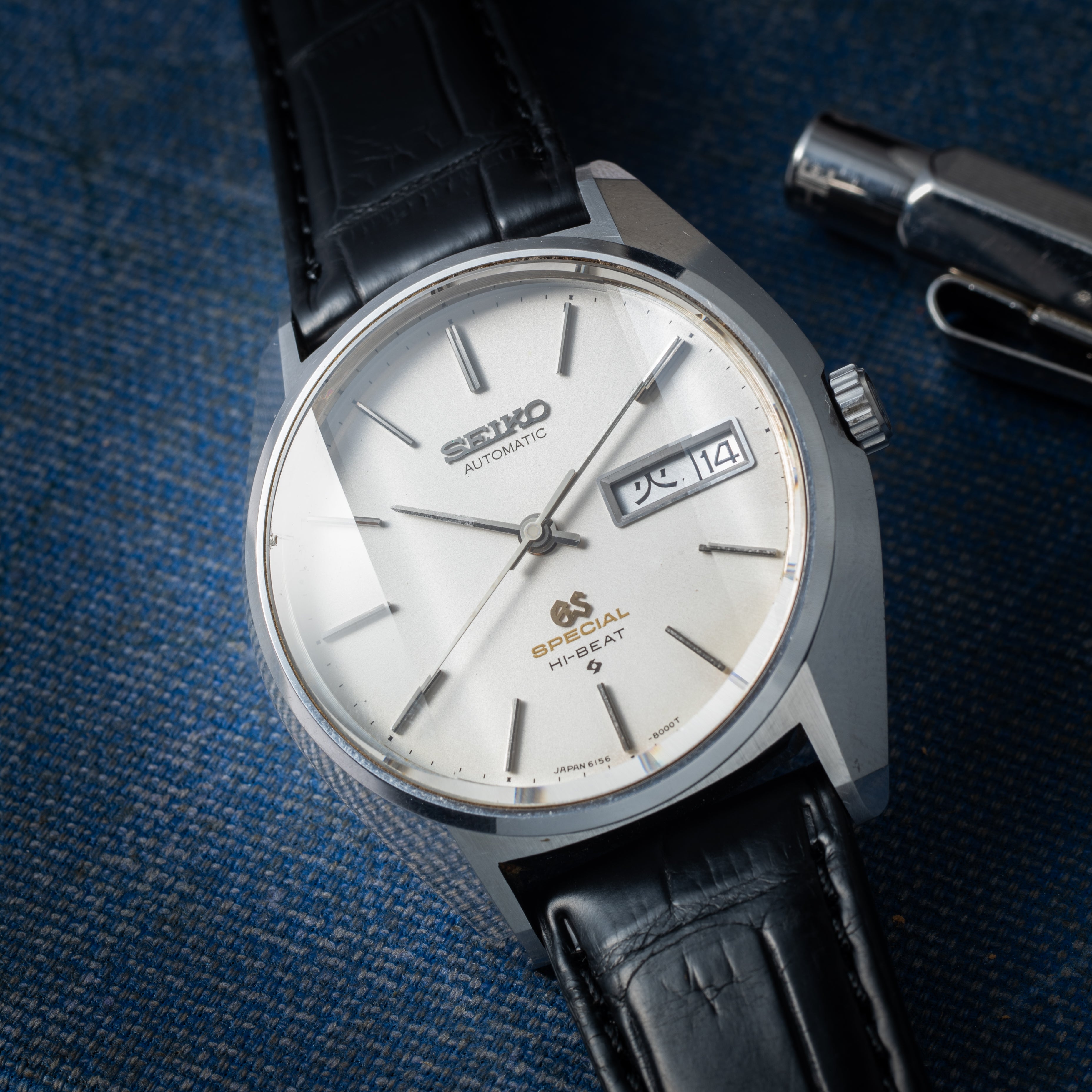 グランドセイコー スペシャル 1971年製 Ref.6156-8010 シルバーダイヤル カットガラス