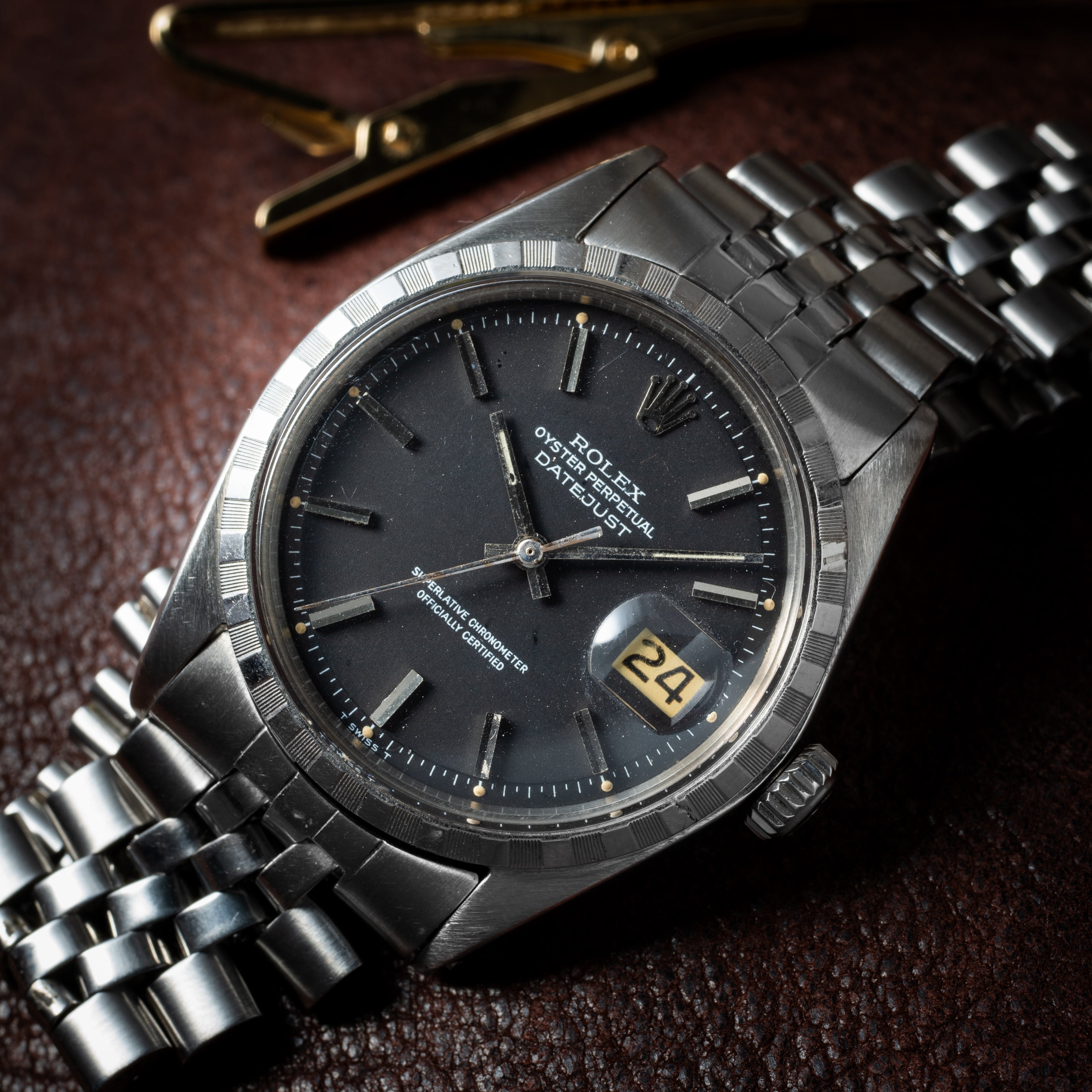ロレックス デイトジャスト 1969年製 Ref.1603 ブラックダイヤル