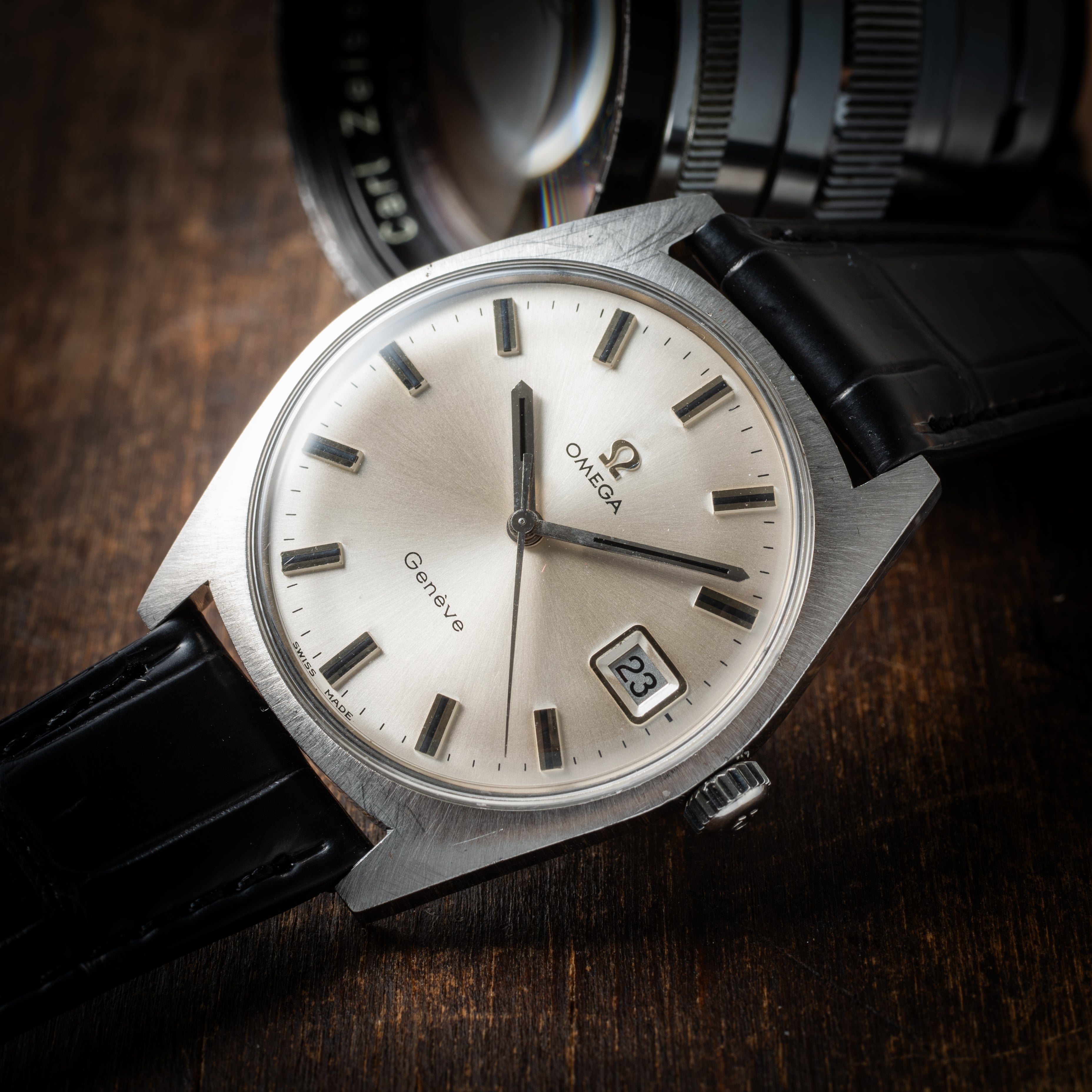 オメガ ジュネーブ 1970年製 Ref.136041 シルバーダイヤル ギャラ付き