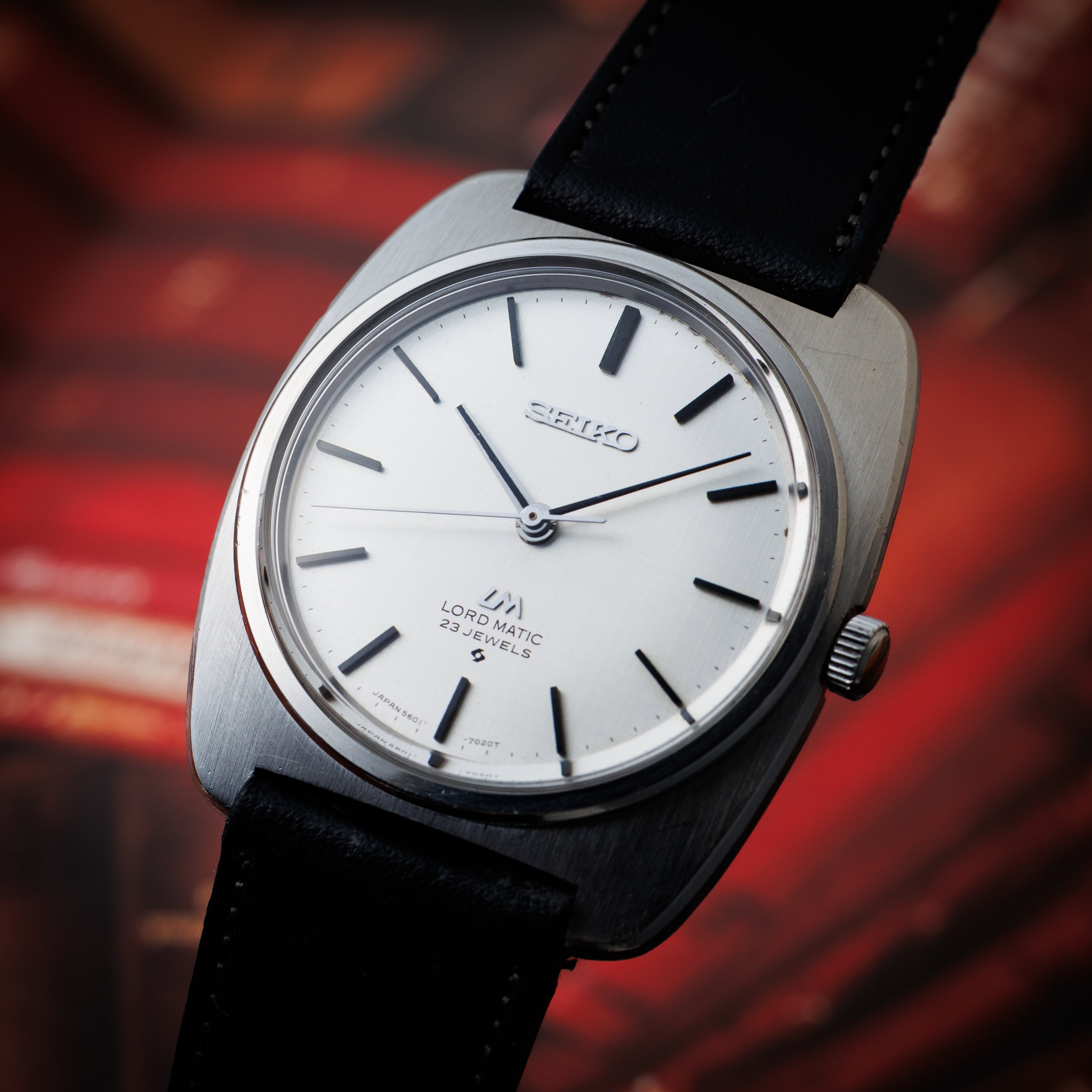 セイコー ロードマチック 1970年製 ノンデイト 自動巻き リネンダイヤル