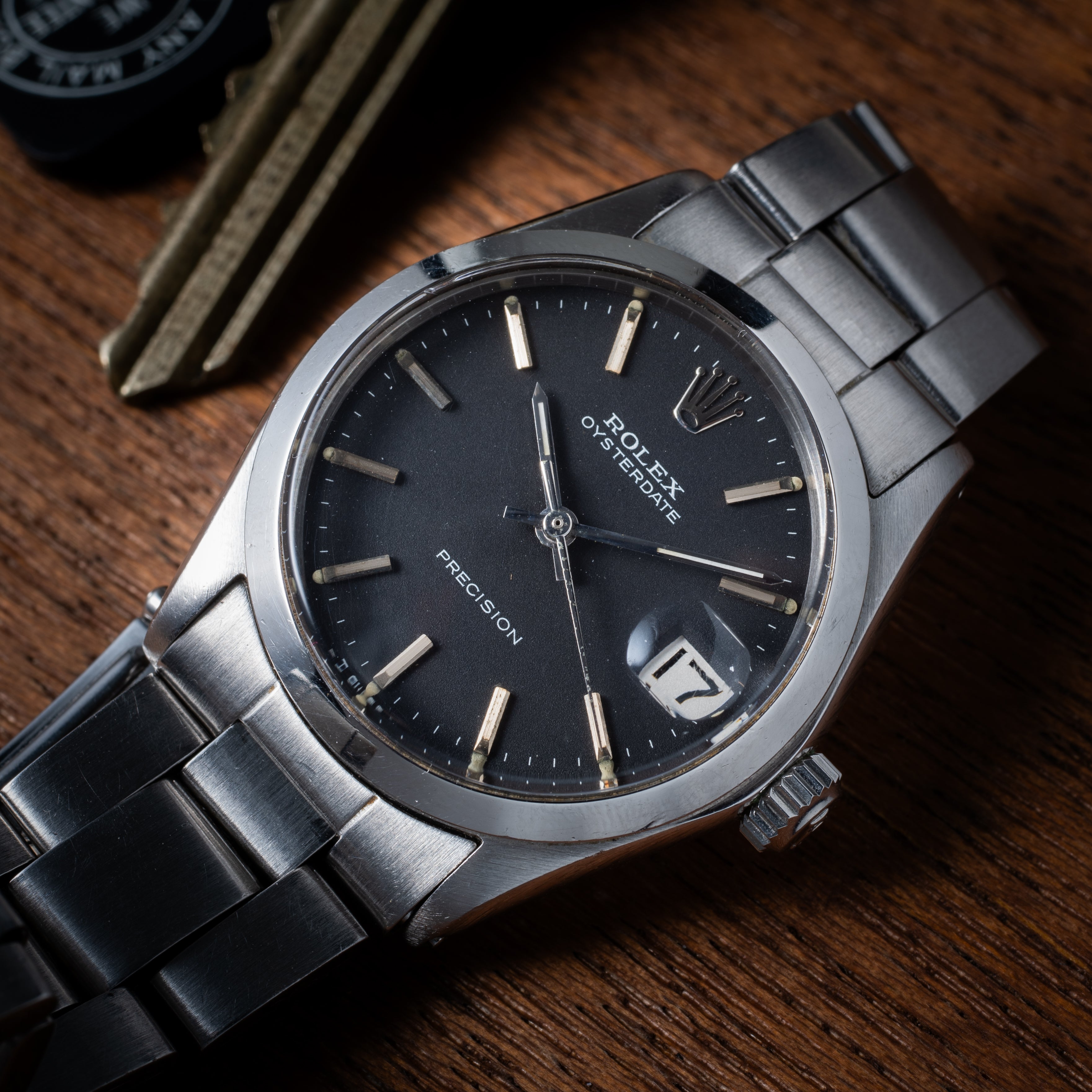 ロレックス オイスターデイト ボーイズ 1970年製 Ref.6466 ポーチ、明細付き