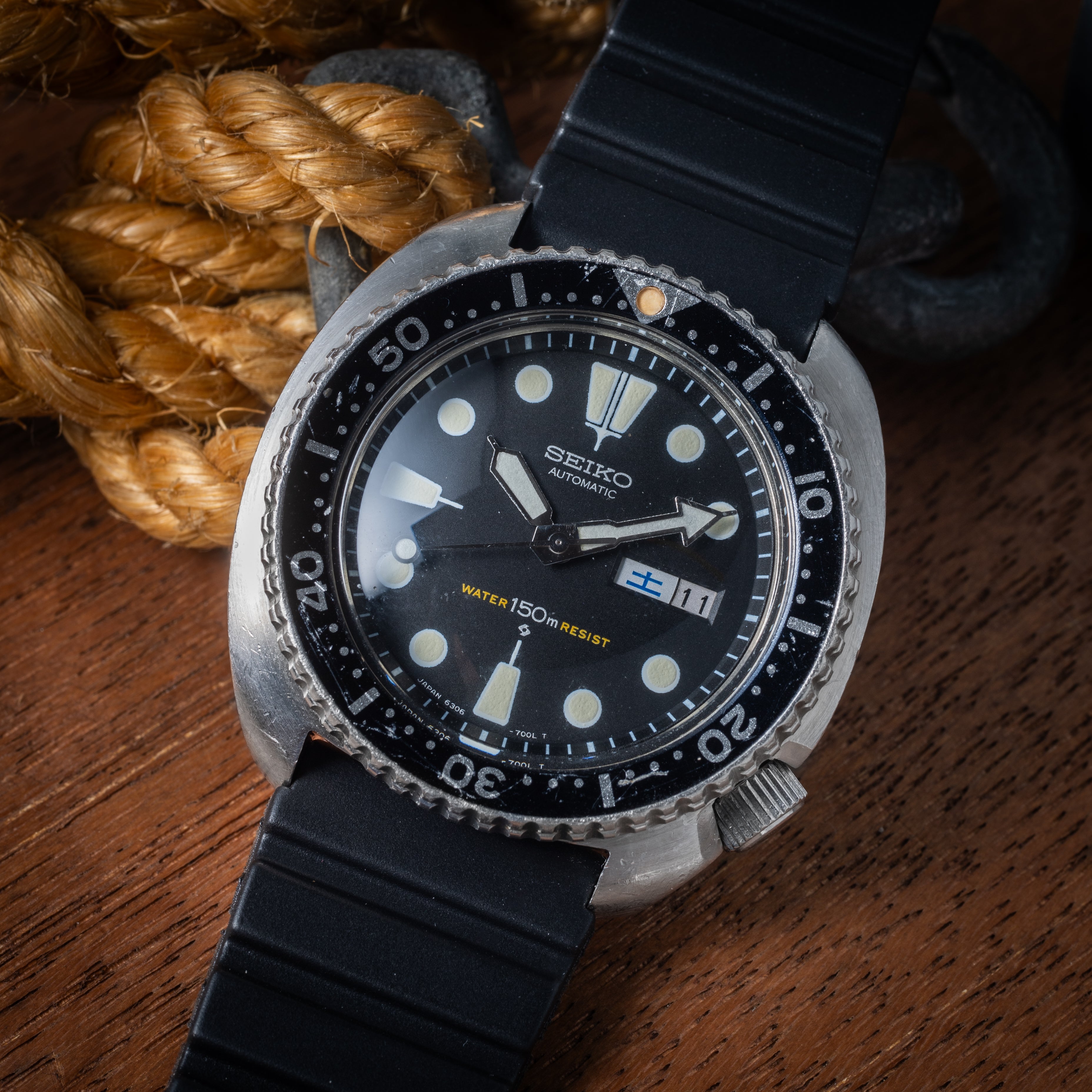 セイコー 150m 3rdダイバー 1977年製 Ref.6306-7001