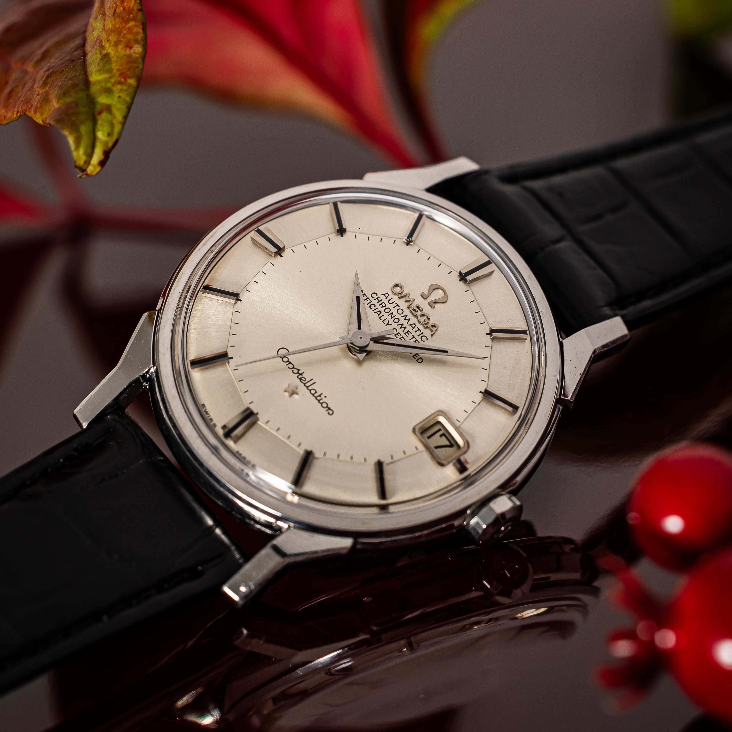 オメガ コンステレーション 12角 1966年製 Ref.168.005 シルバーダイヤル 自動巻クロノメーター