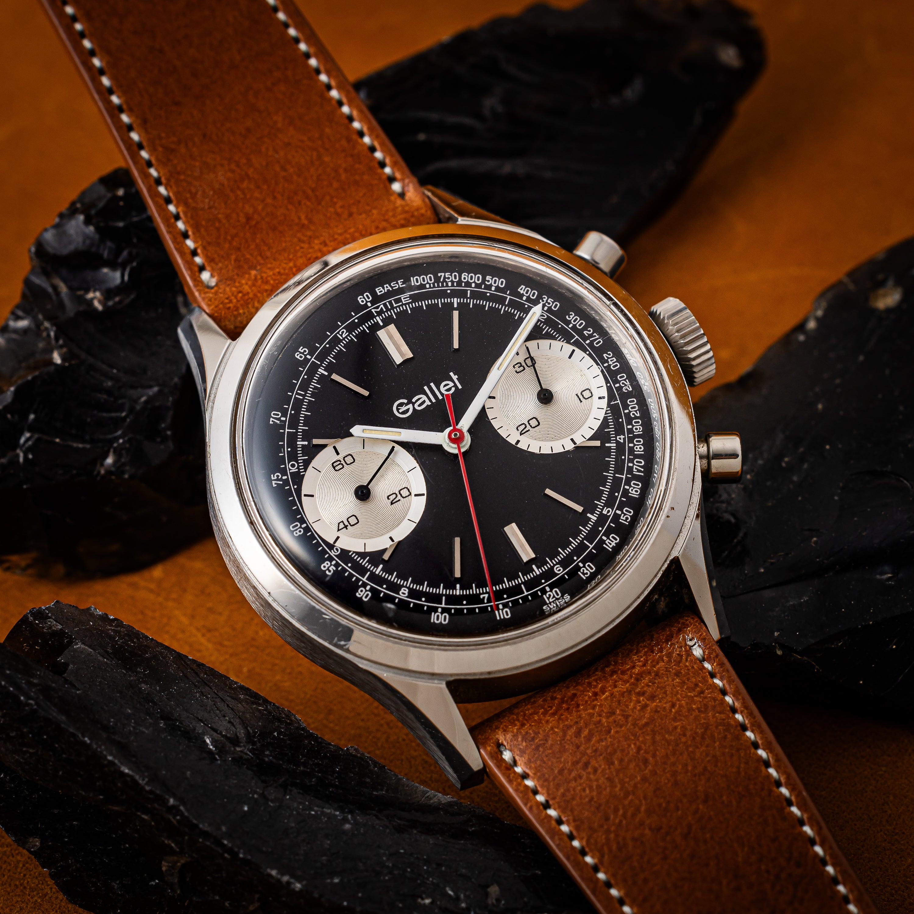 ギャレット 2レジスタークロノグラフ 1980年代製