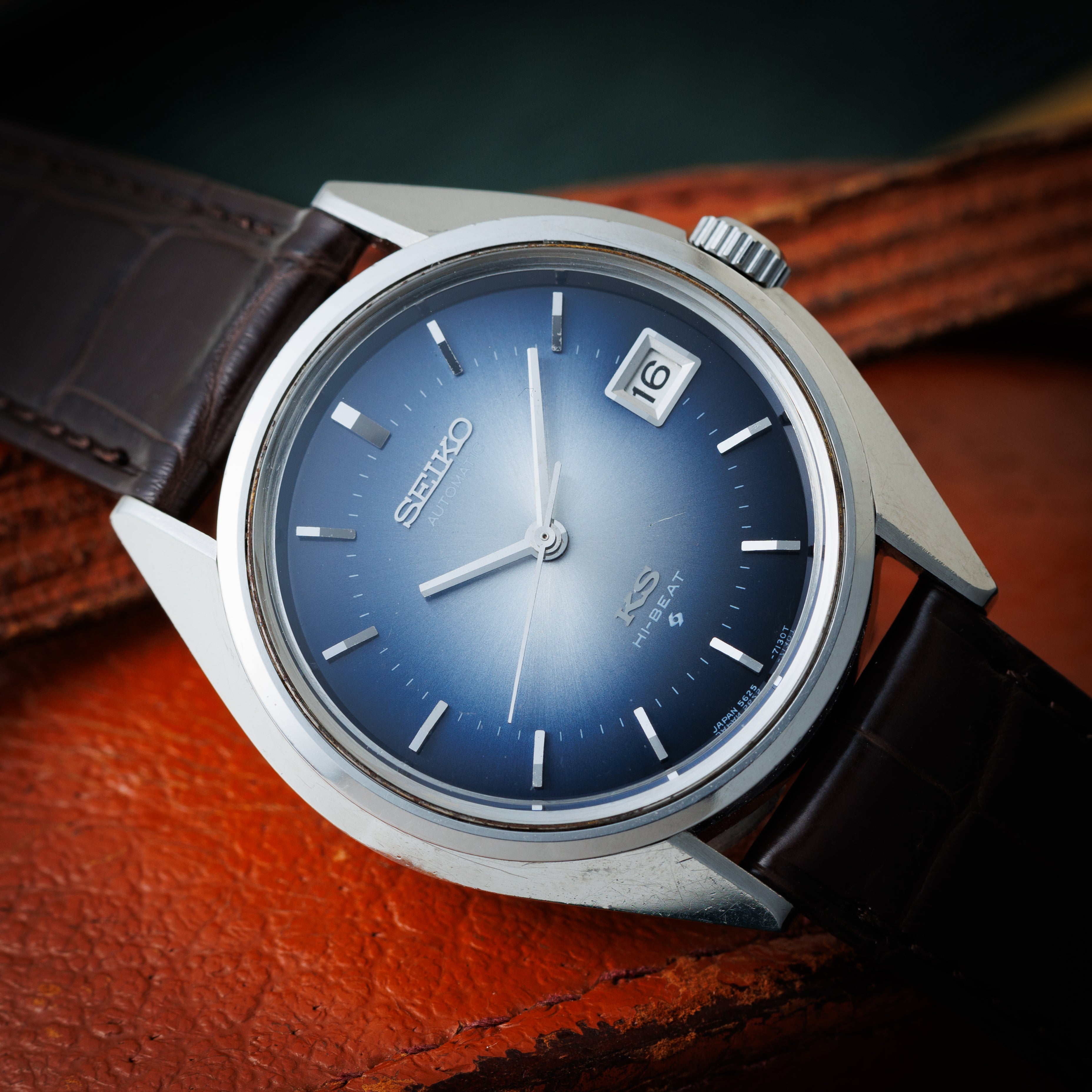 キングセイコー 1972年製 Ref.5625-7111 56KS ブルーグラデーションダイヤル ハイビート自動巻き