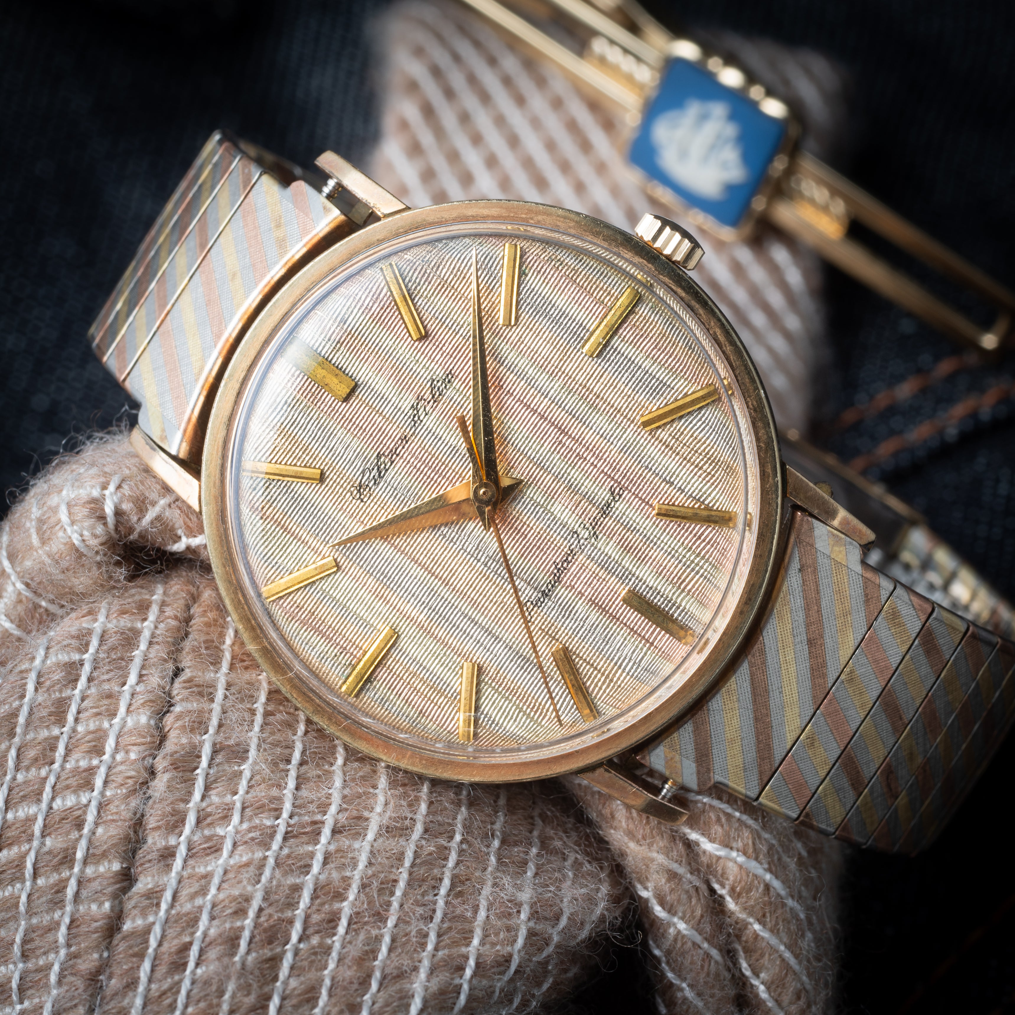 シチズン ハイライン 23石 1962年製 トリドールダイヤル  ブレス(スネーク)