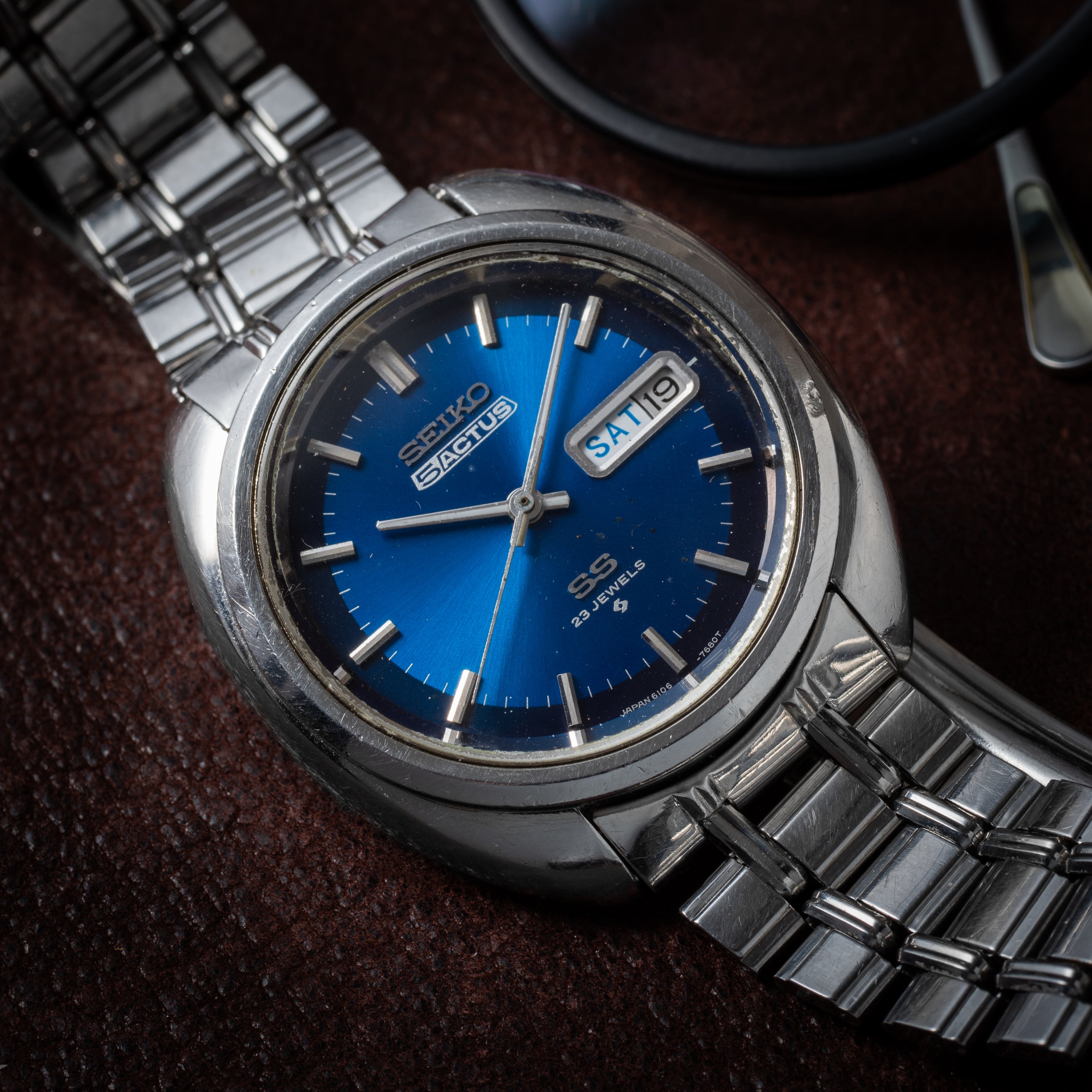 セイコー 5アクタス 1972年製 Ref.6106-7470 ブルーダイヤル