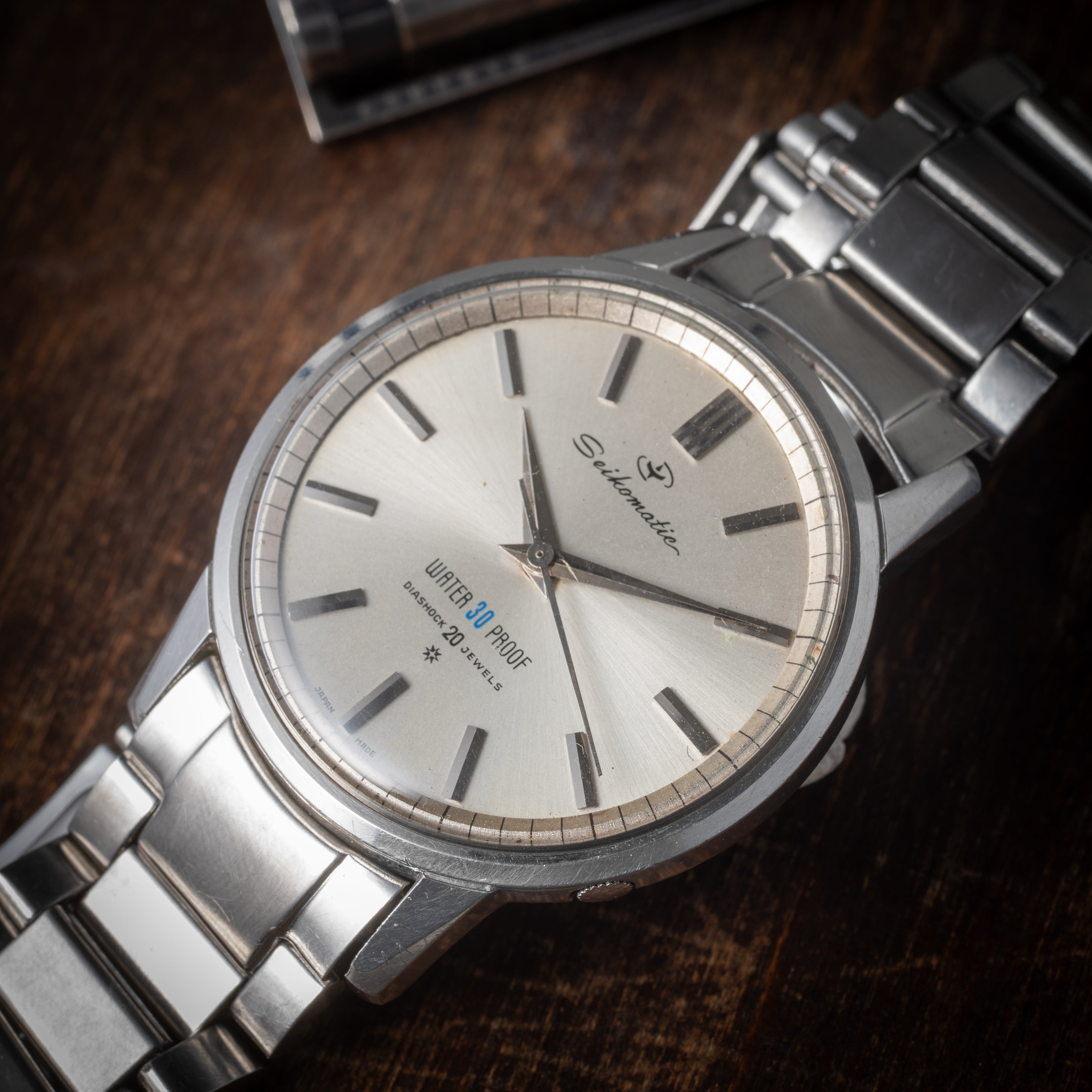 セイコー マチック 1962年製 Ref.J13044 ノンデイト ブレス付き