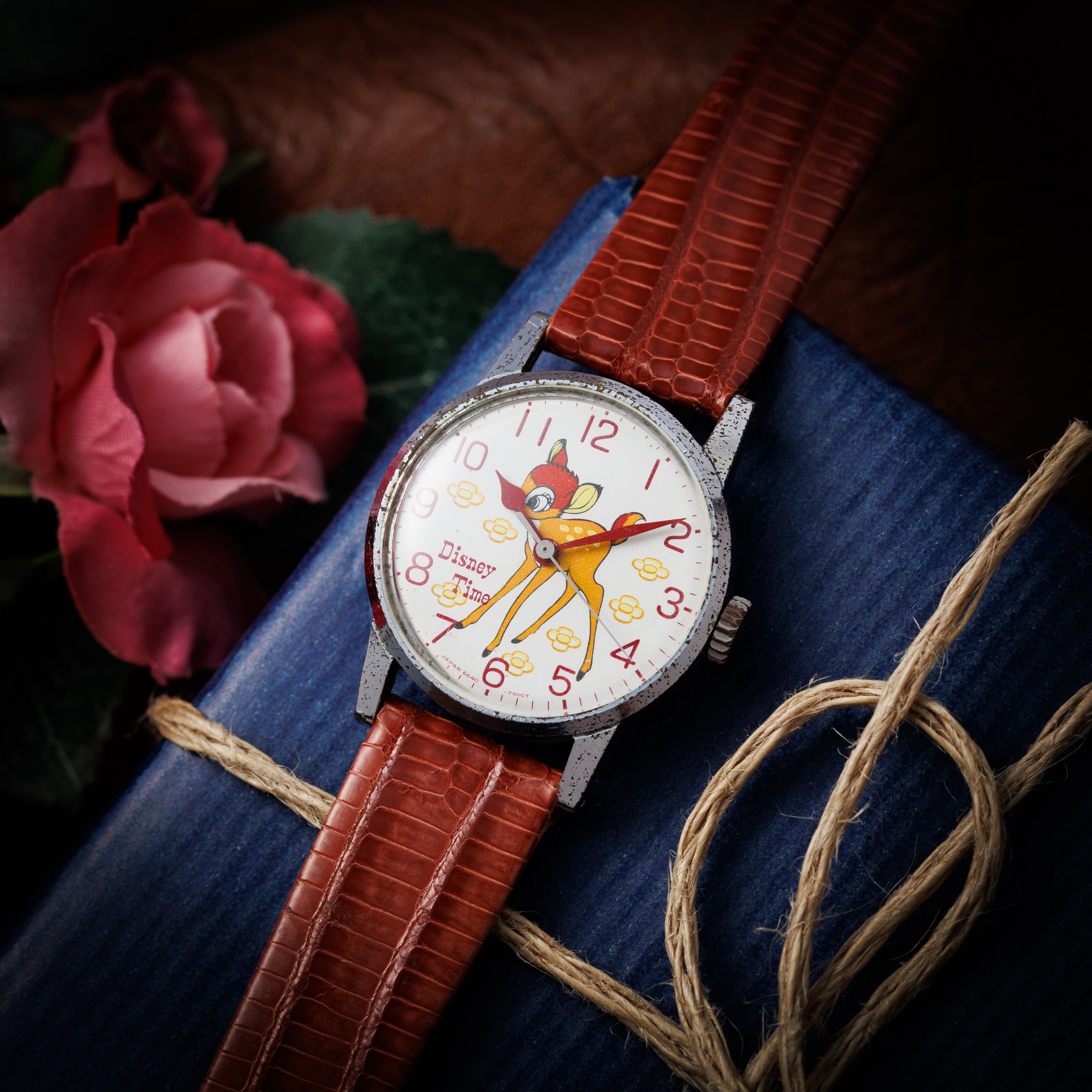 セイコー ディズニータイム バンビ 1960年代製 Ref.6640-7970 手巻き Cal.375