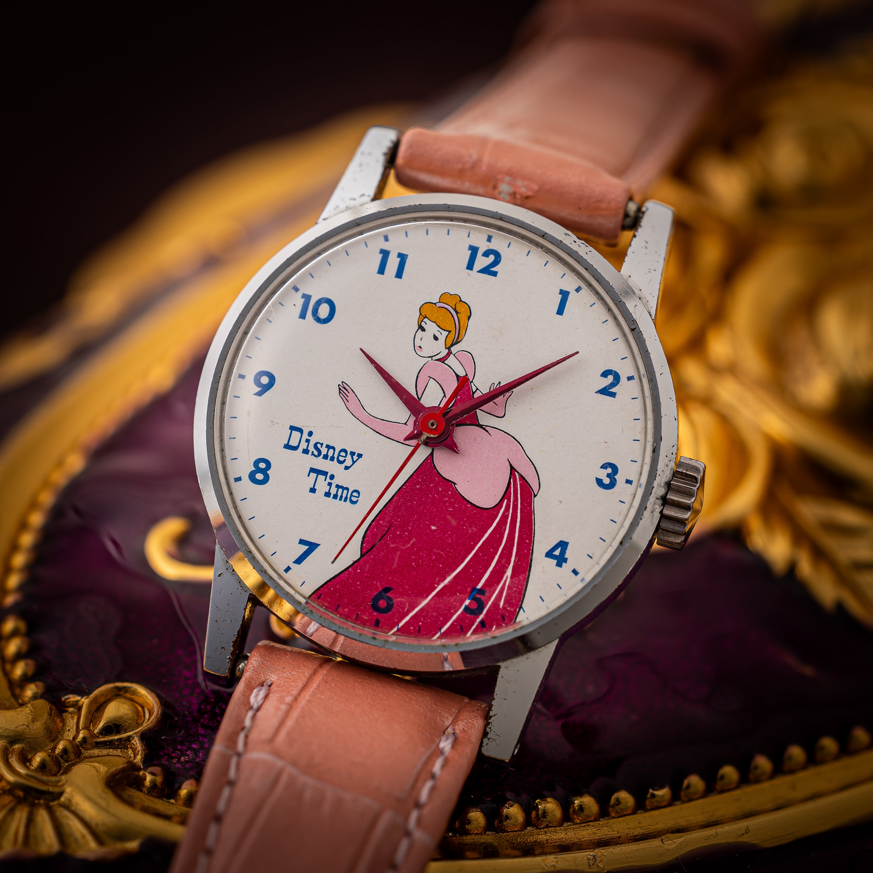 セイコー ディズニータイム シンデレラ 1960年代製 Ref.73797 手巻き Cal.375