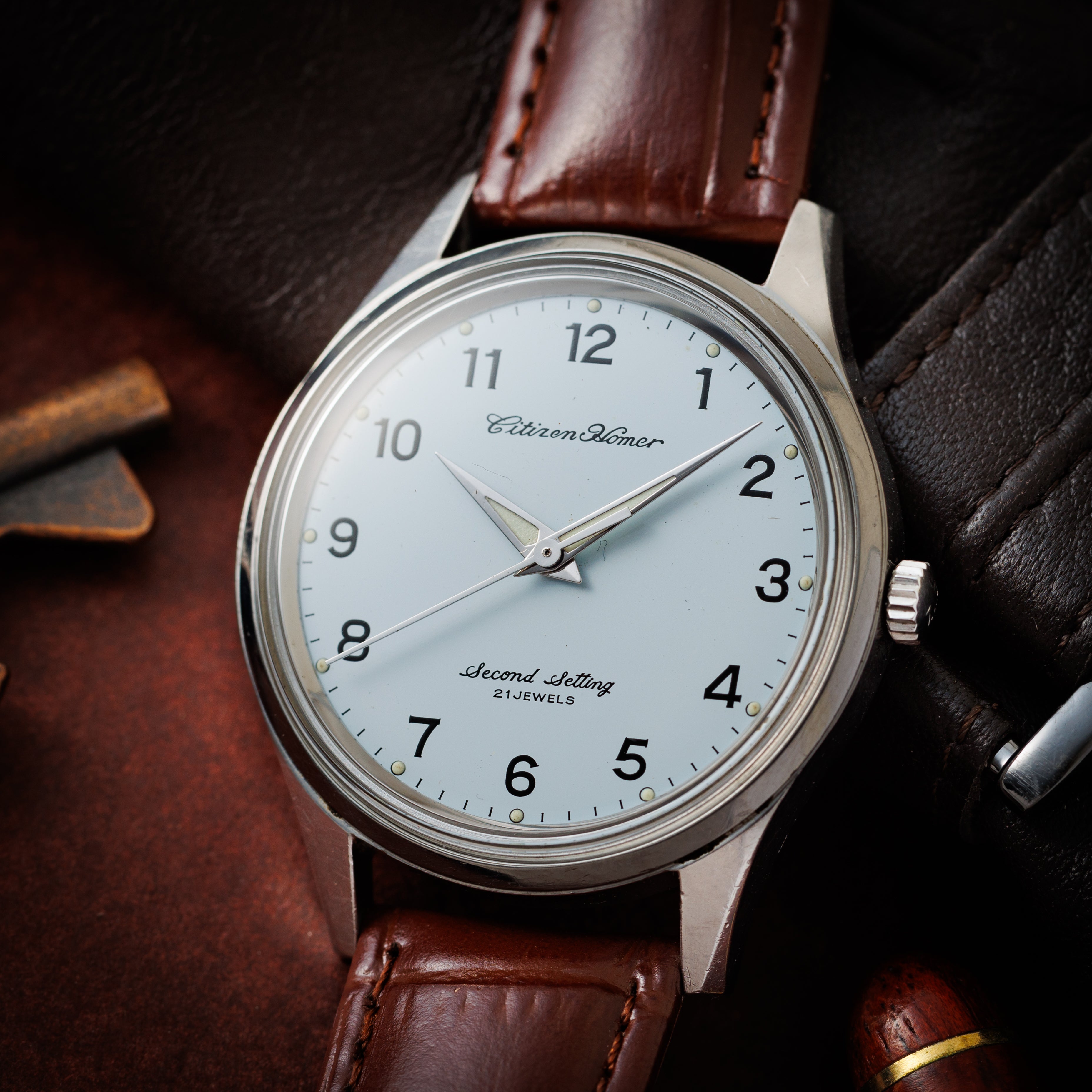 シチズン ホーマー 1978年製 手巻き 国鉄 門鉄