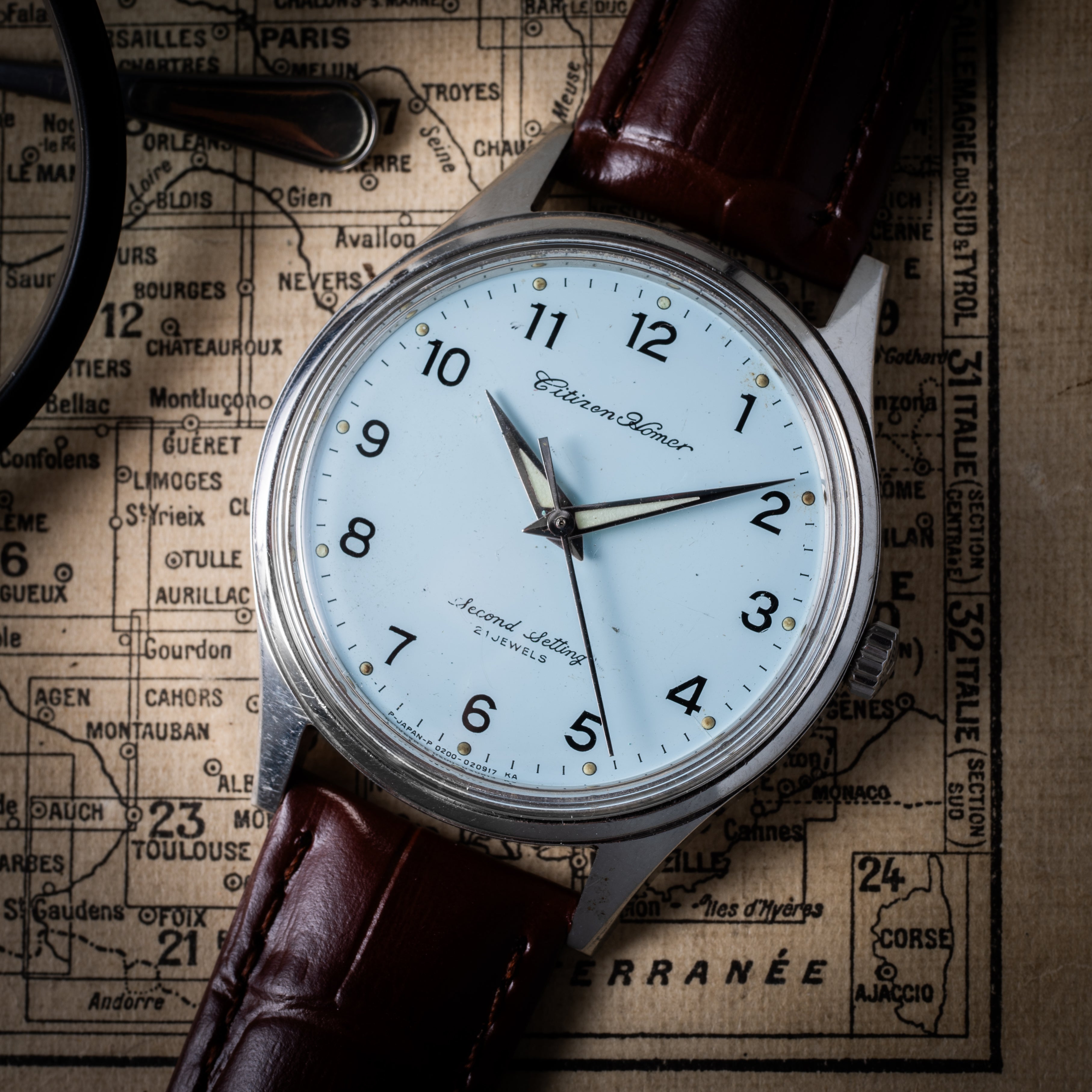 シチズン ホーマー 1979年製 手巻き 国鉄 門鉄