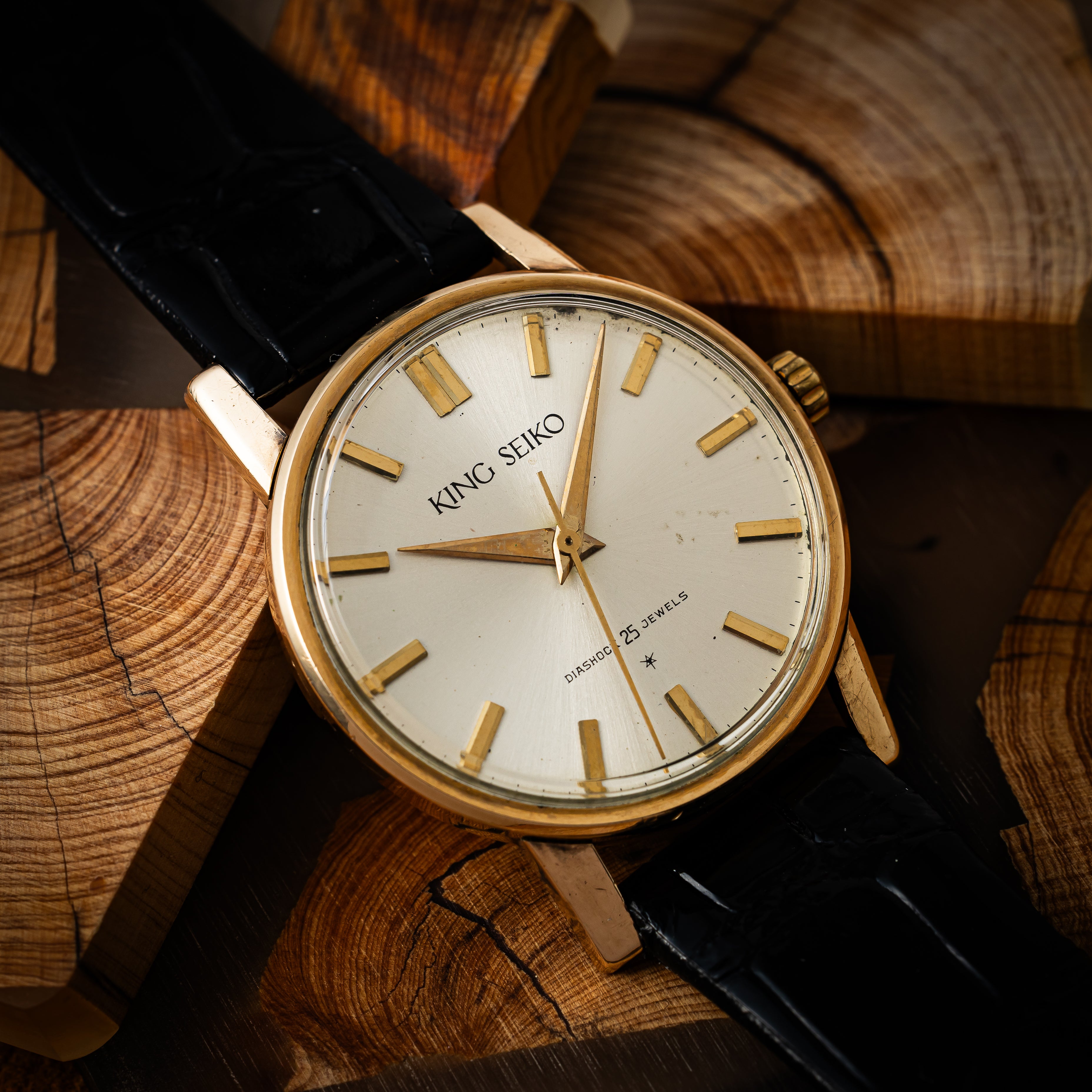 キングセイコー ファーストモデル 1962年製 Ref.J14102 KS 14金張り