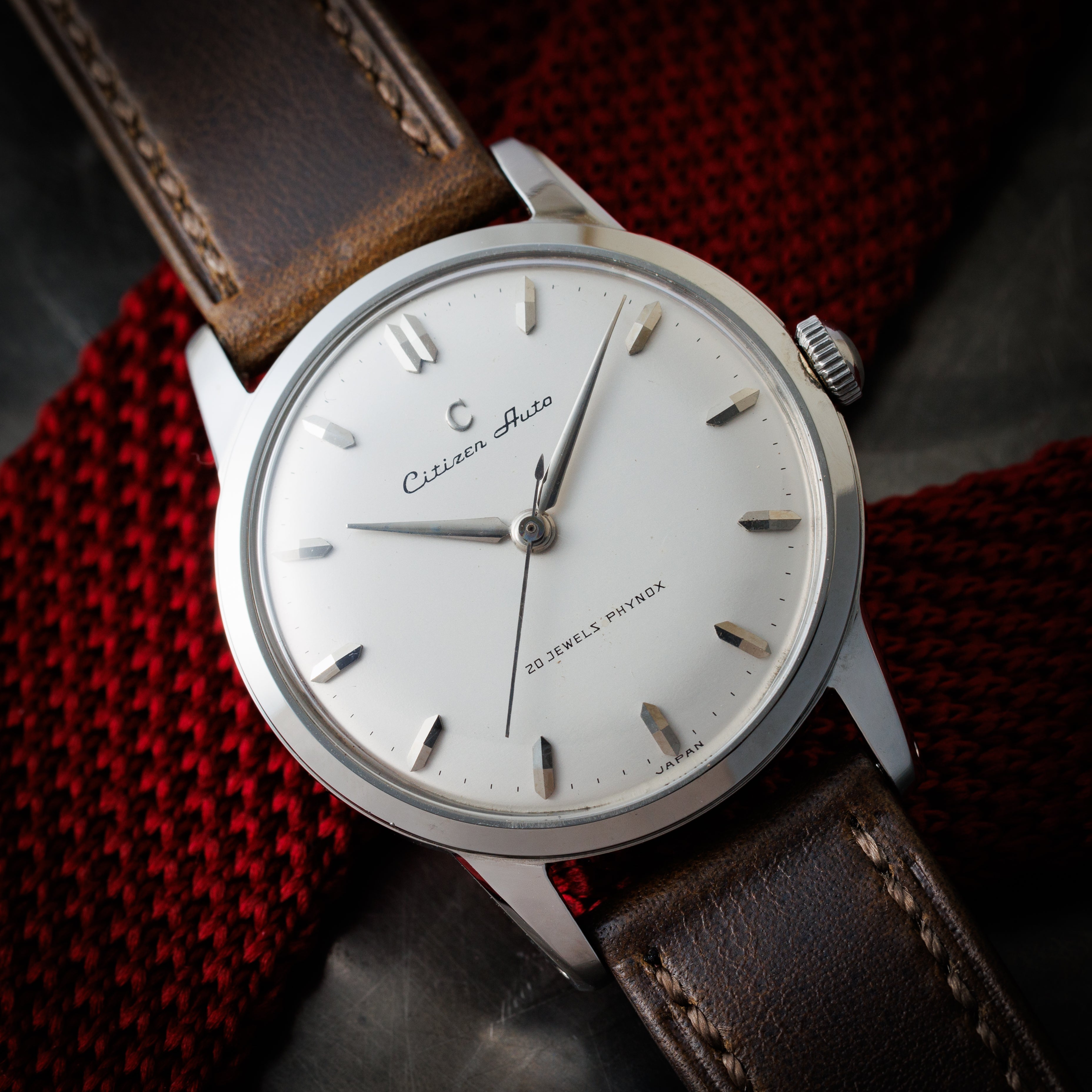 シチズン オート シチズン初の自動巻きモデル 1958年製 ステンレスケース