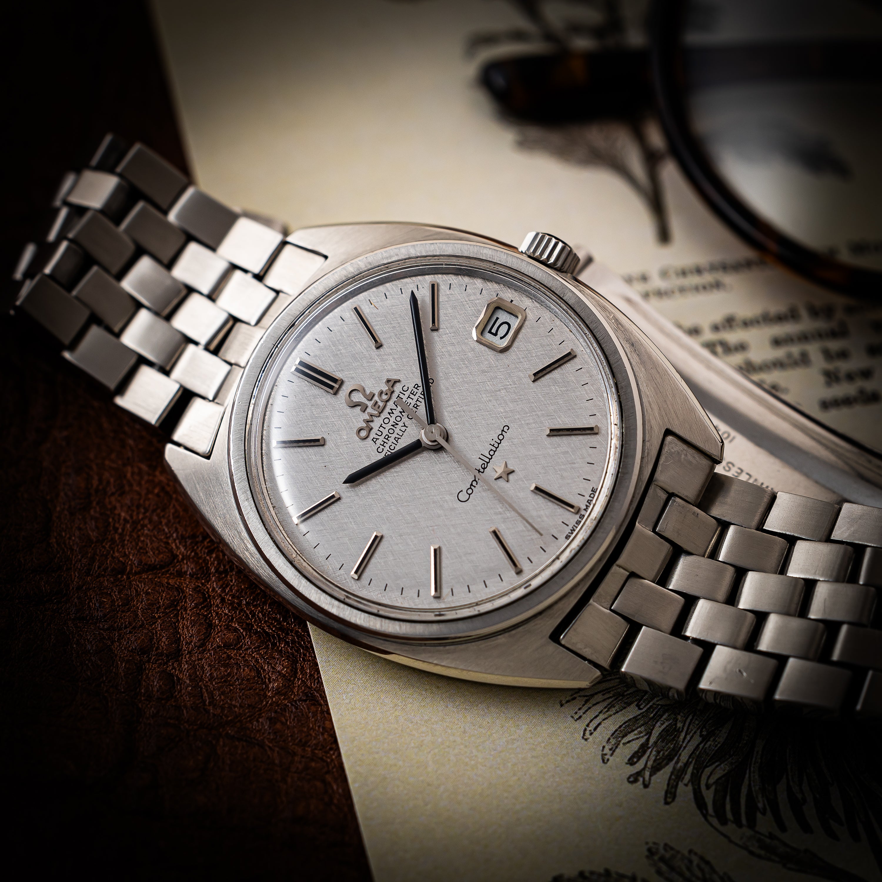 オメガ コンステレーション ジェンタ 1968年製 Ref.ST168.017SP ブレス付き