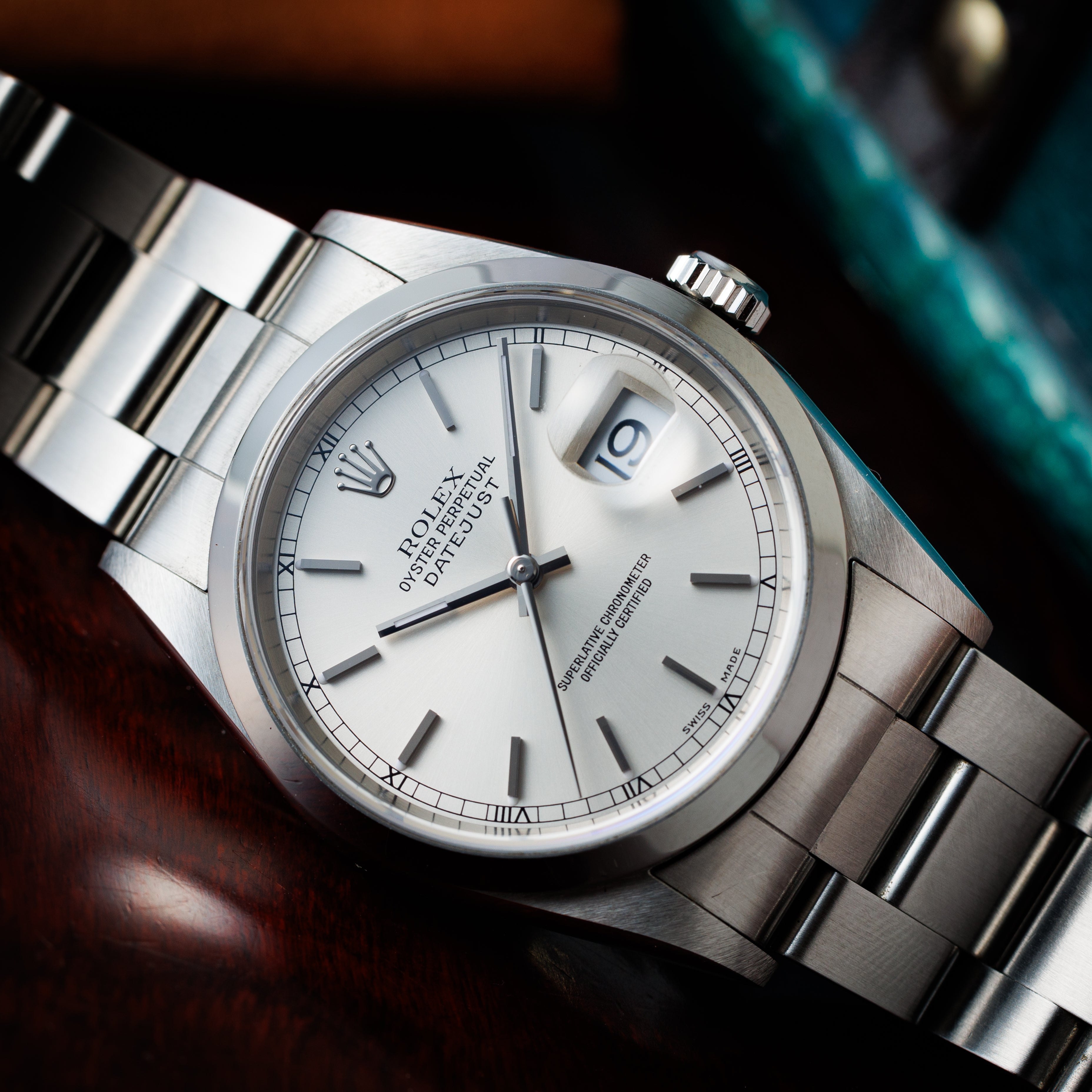 ロレックス デイトジャスト 1999年製 Ref.16200 ギャラ付き