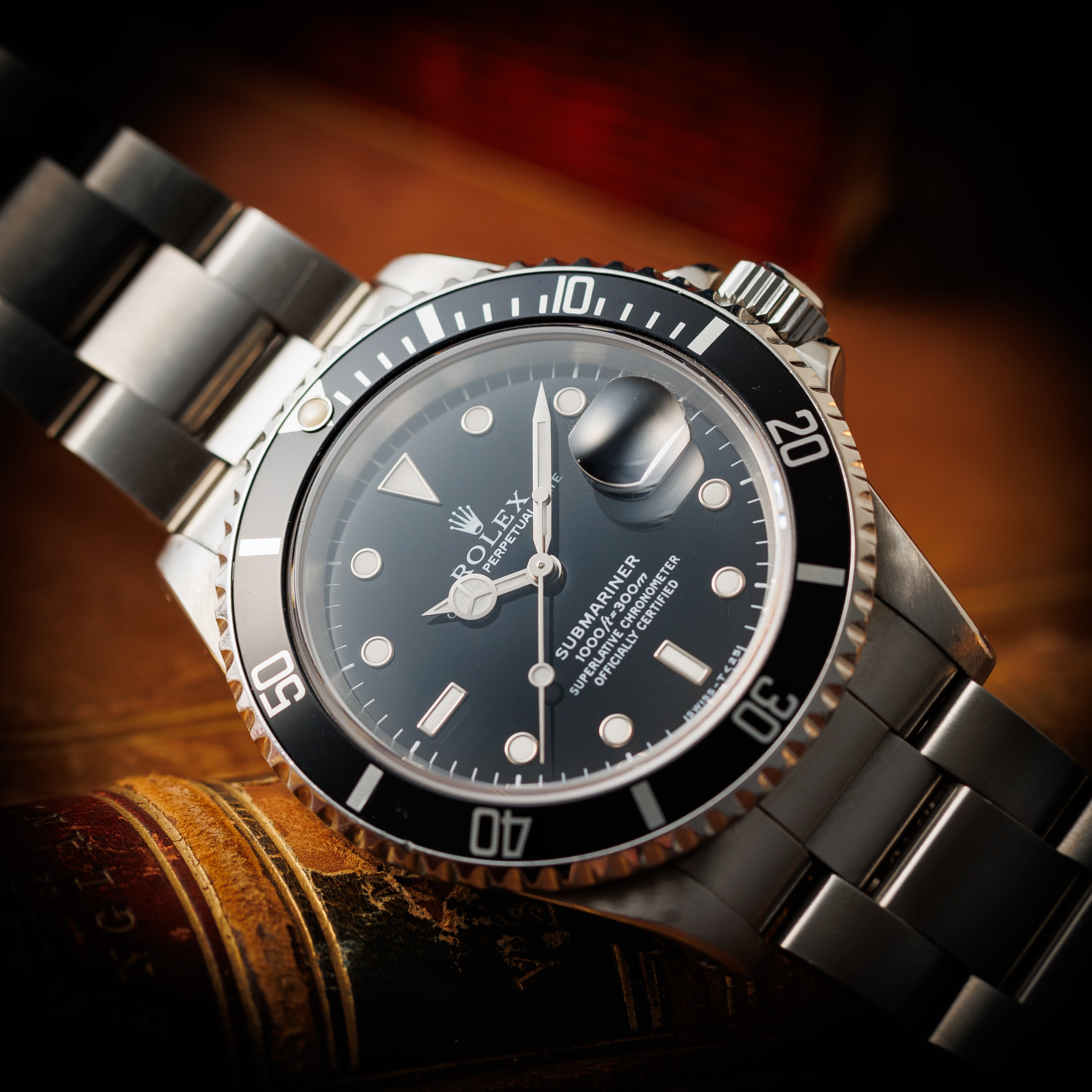 ロレックス サブマリーナー 1995年製 Ref.16610 箱、ギャラ付き