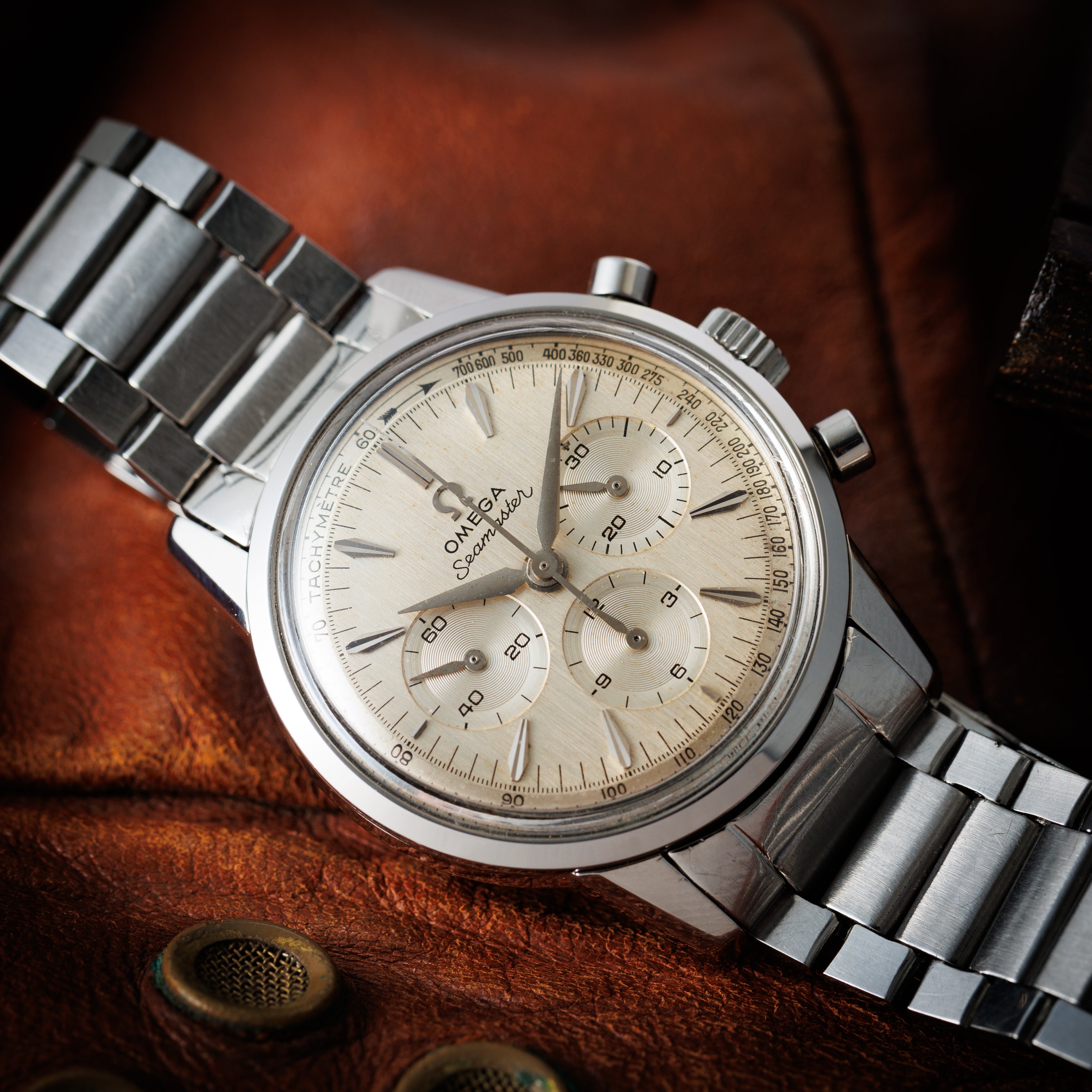 オメガ シーマスタークロノグラフ 1962年製 Ref.105.001 ブレス付き