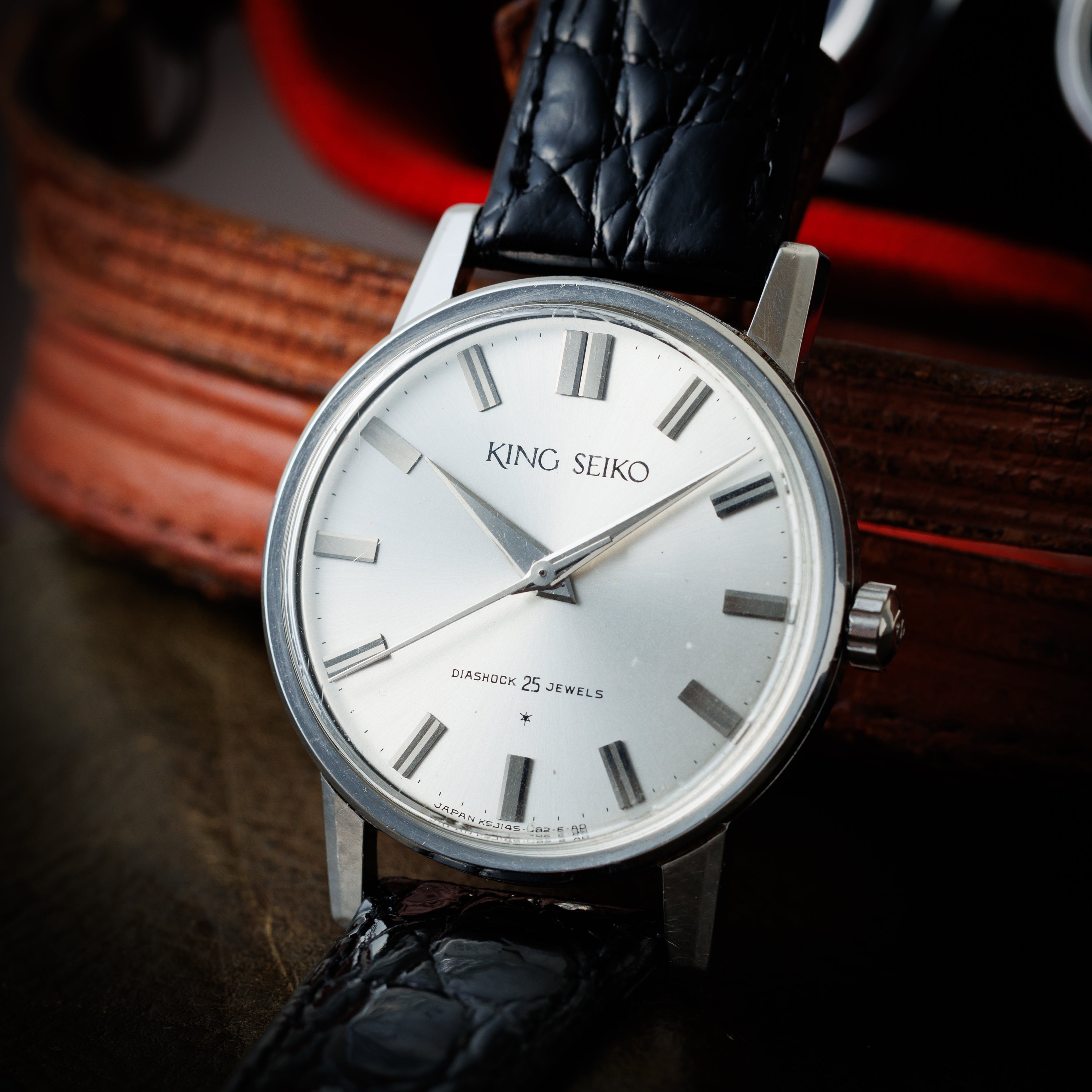 キングセイコー ファーストモデル 1962年製 Ref.J14102E KS ステンレスケース 手巻きロービート