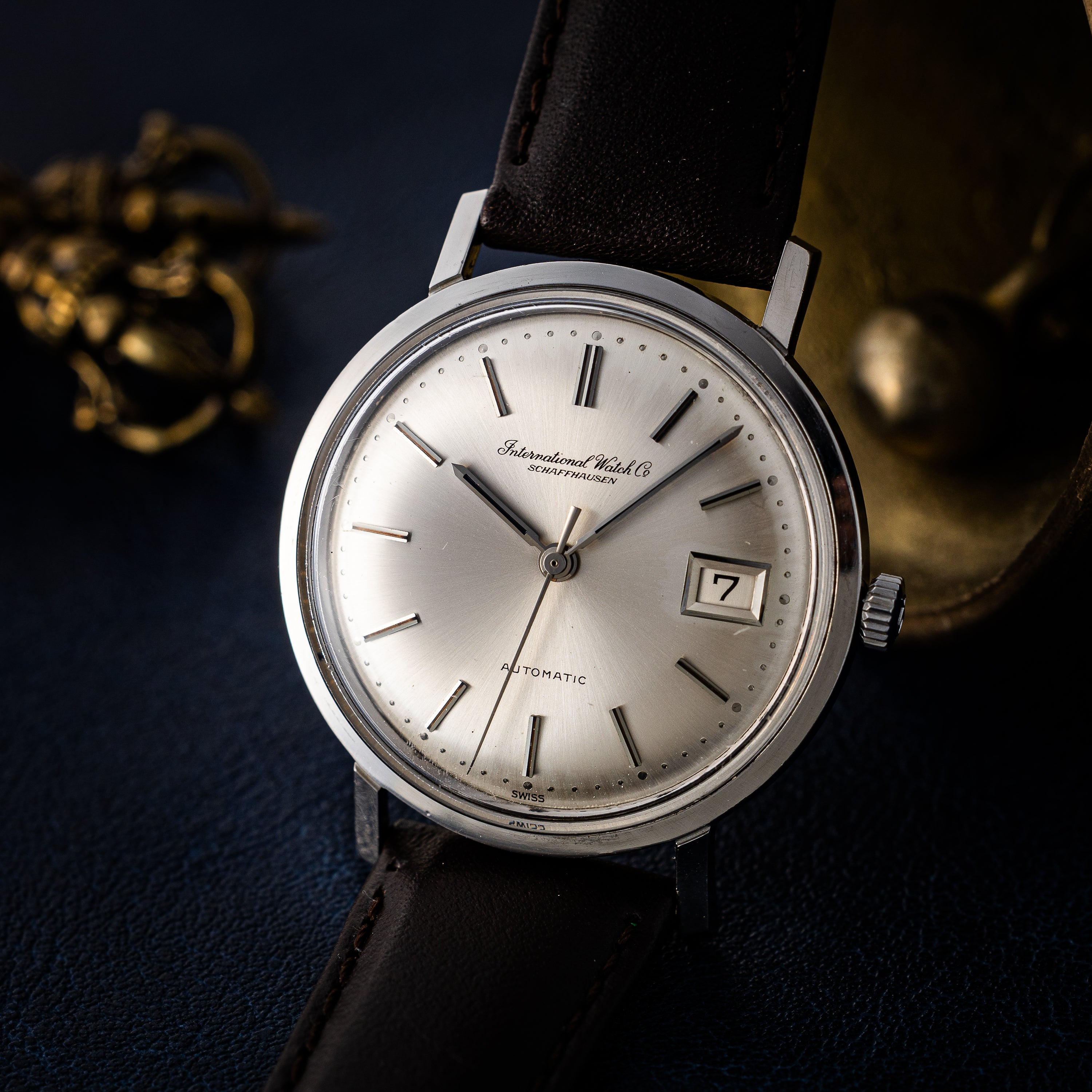 IWC ラウンドケース 1967年製 Ref.R808 ペラトン式自動巻き Cal.8541