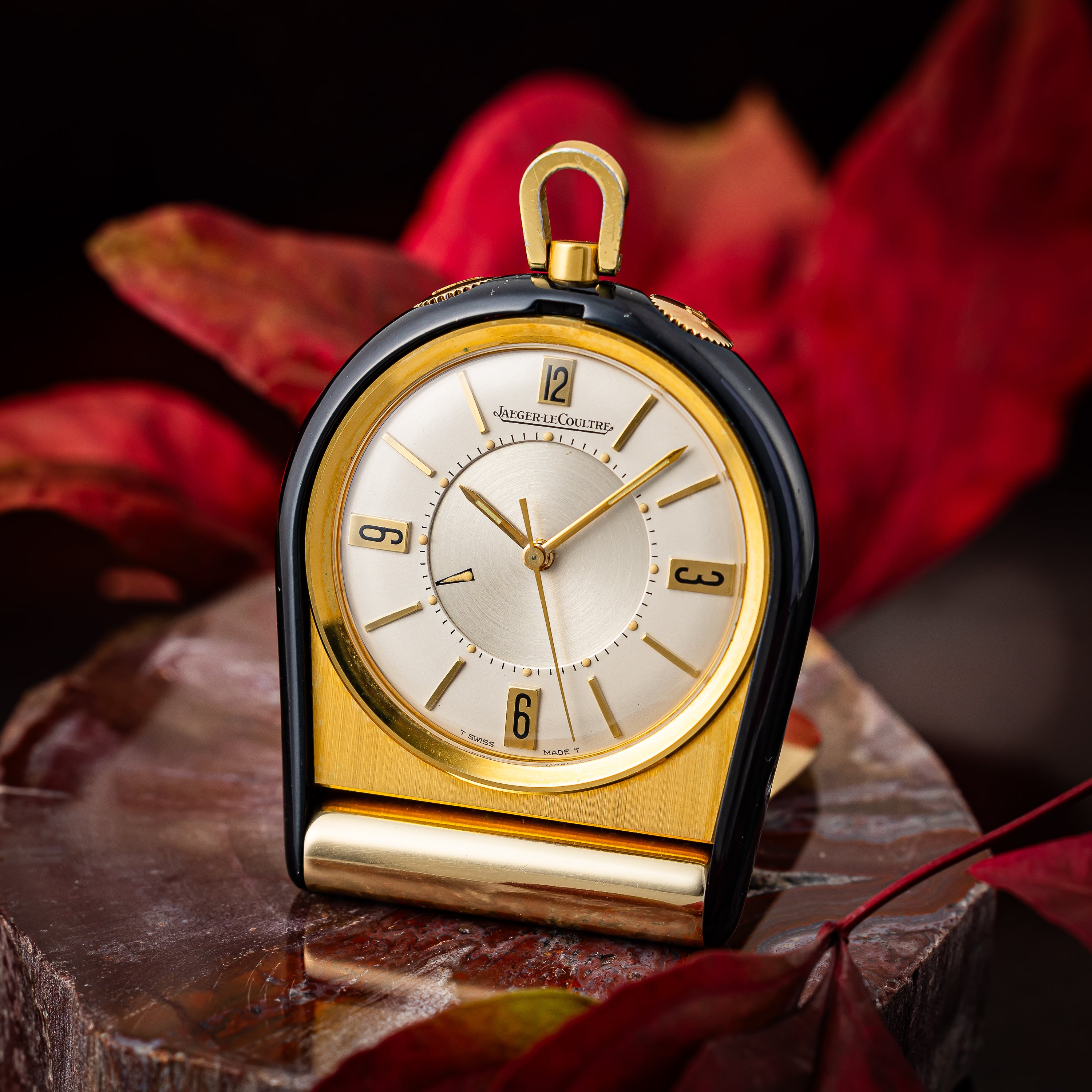 ジャガー・ルクルト アラーム トラベルウォッチ 1960年代製 ケース付き