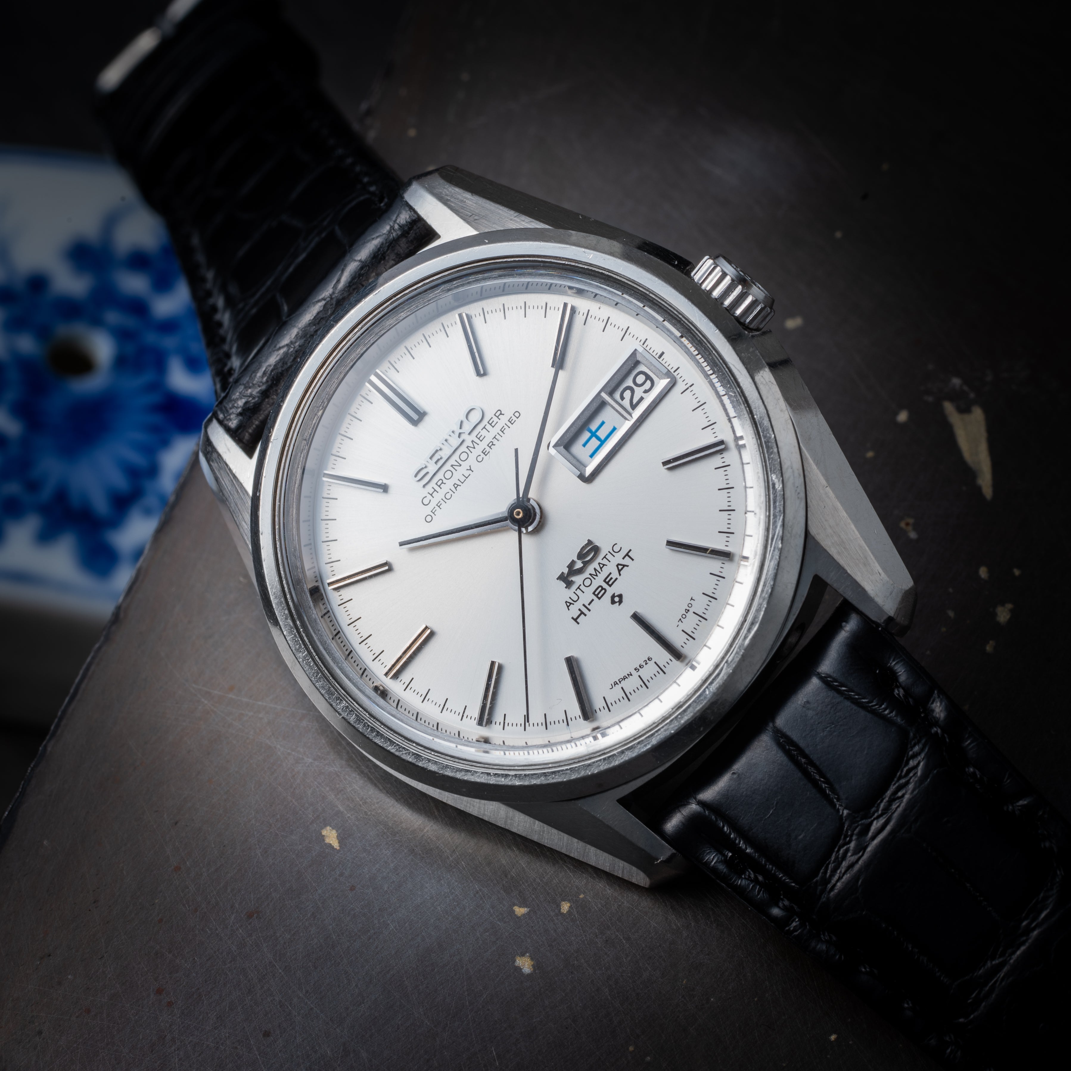 キングセイコー クロノメーター ハイビート 1971年製 56KS Ref.5626-7040 ワンピースケース