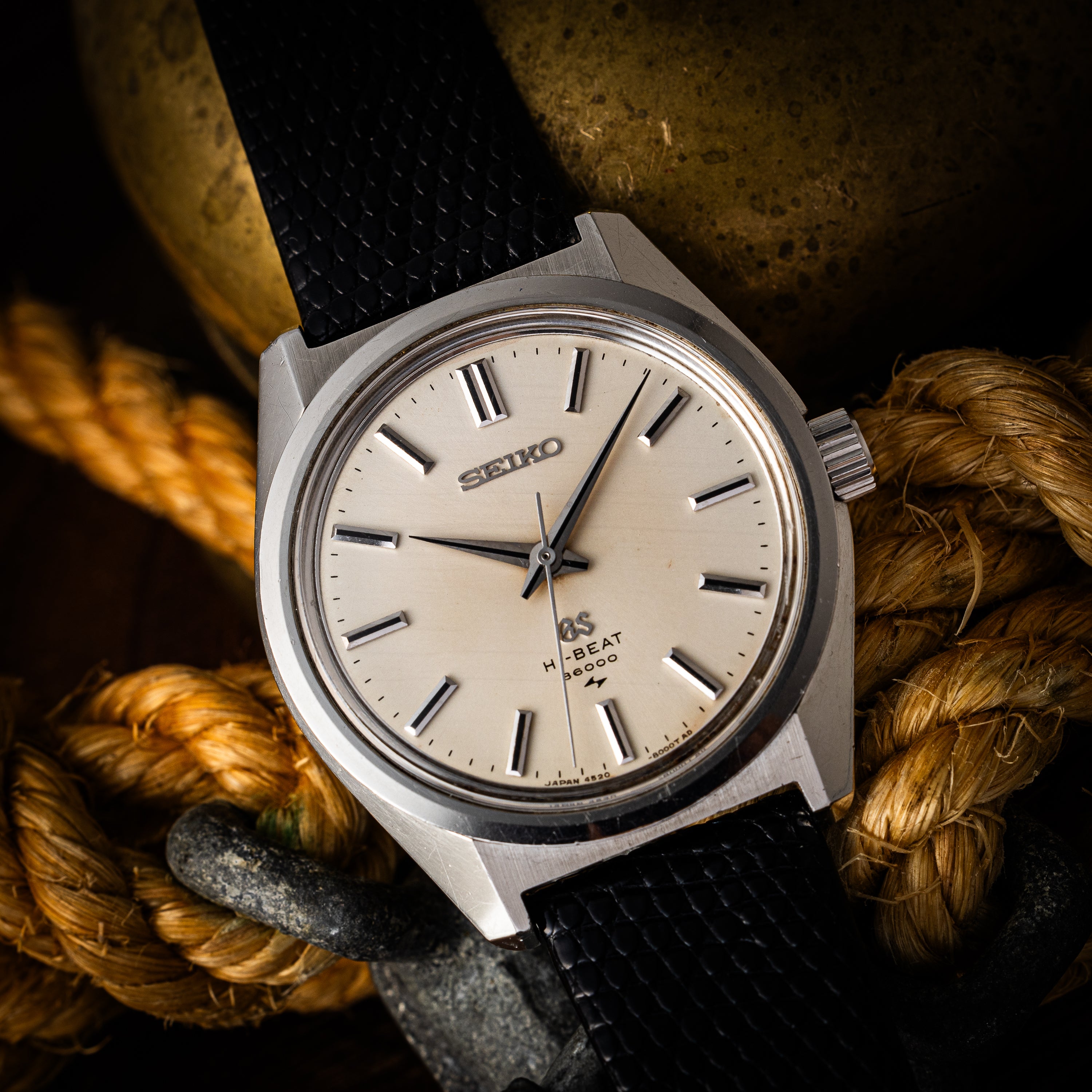 グランドセイコー ハイビート手巻き10振動 36000 1969年製 Ref.4520-8000 45GS