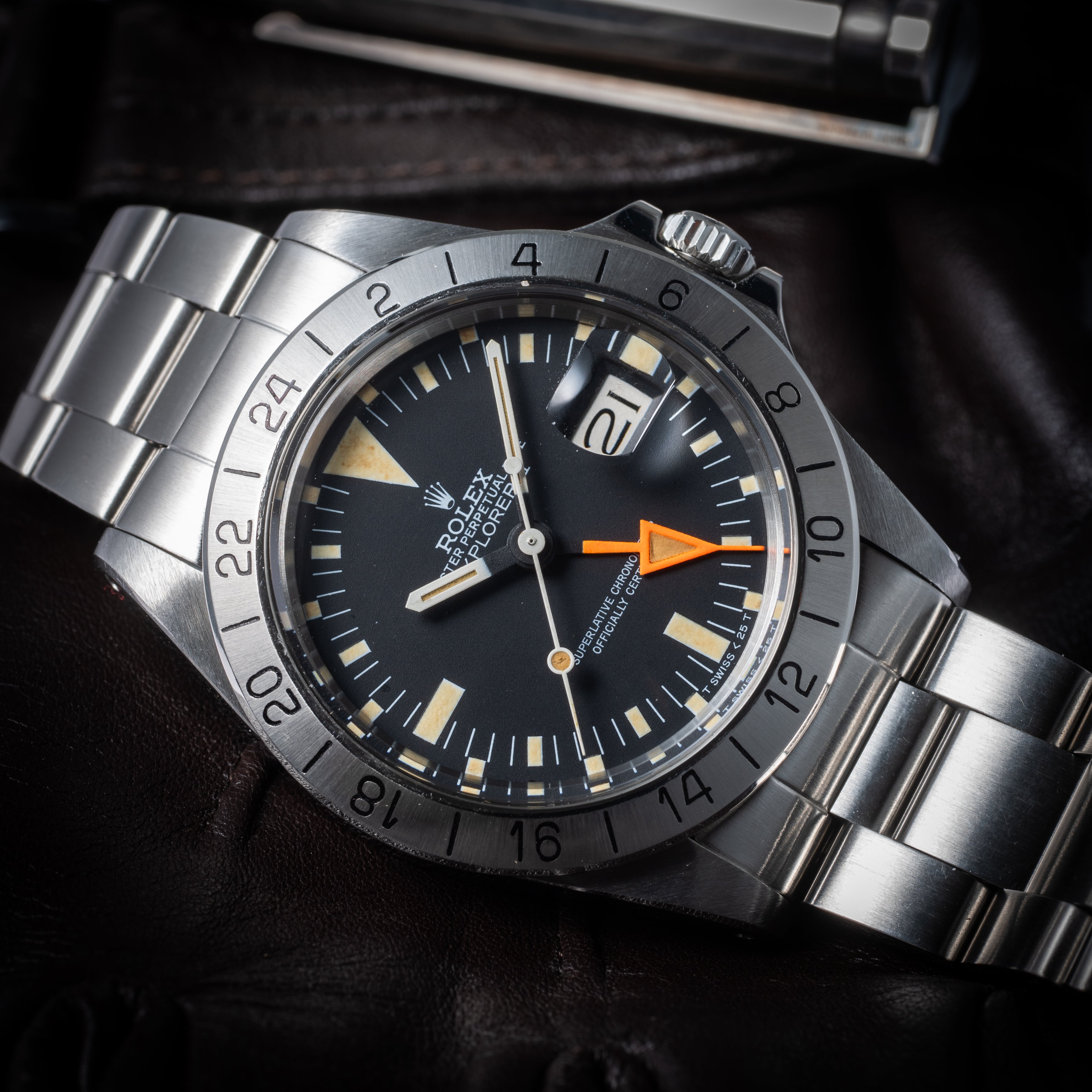 ロレックス エクスプローラーⅡ1983年製 Ref.1655 マーク5ダイヤル マーク4ベゼル