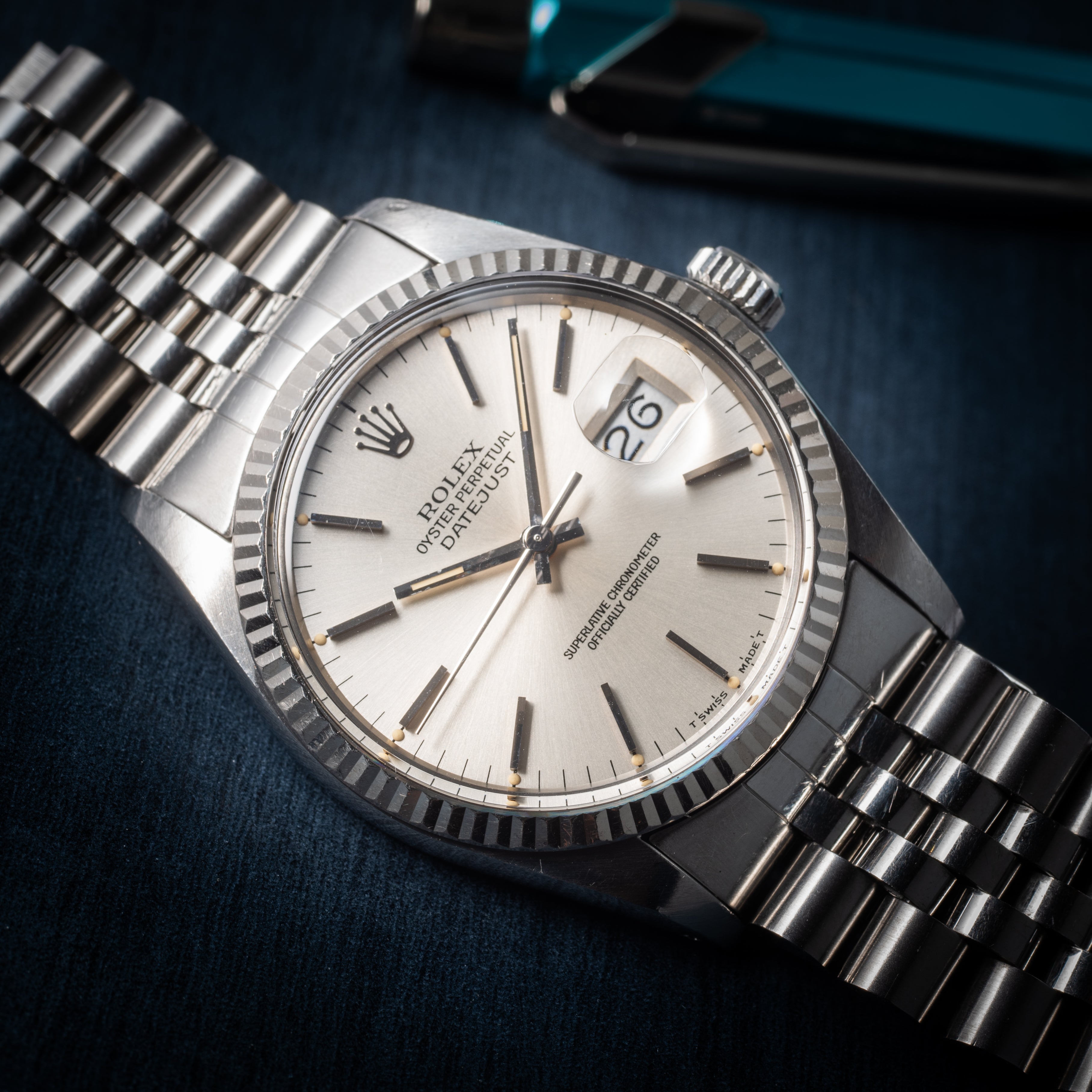 ロレックス デイトジャスト 1984年製 Ref.16014 シルバーダイヤル