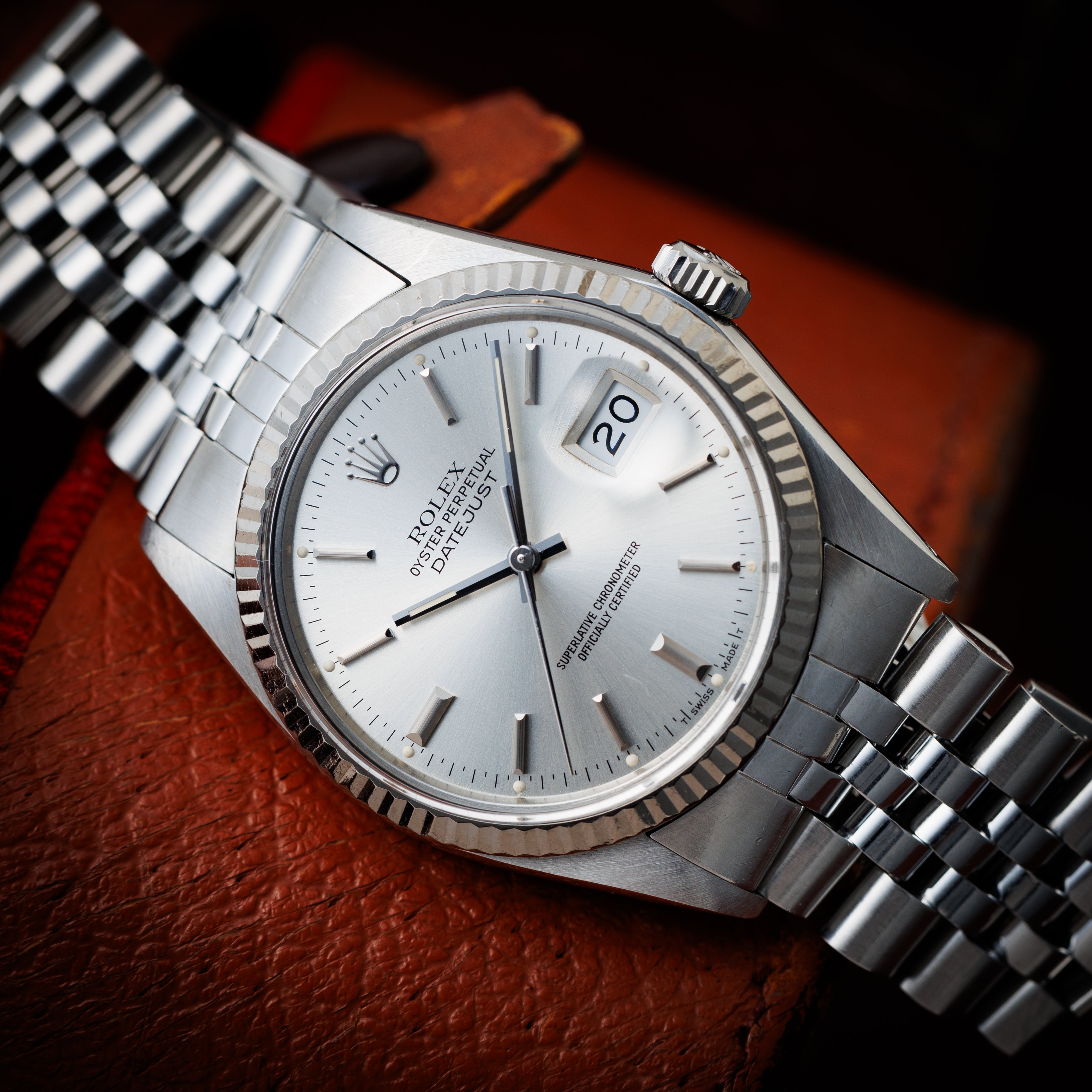 ロレックス デイトジャスト 1985年製 Ref.16014 シルバーダイヤル