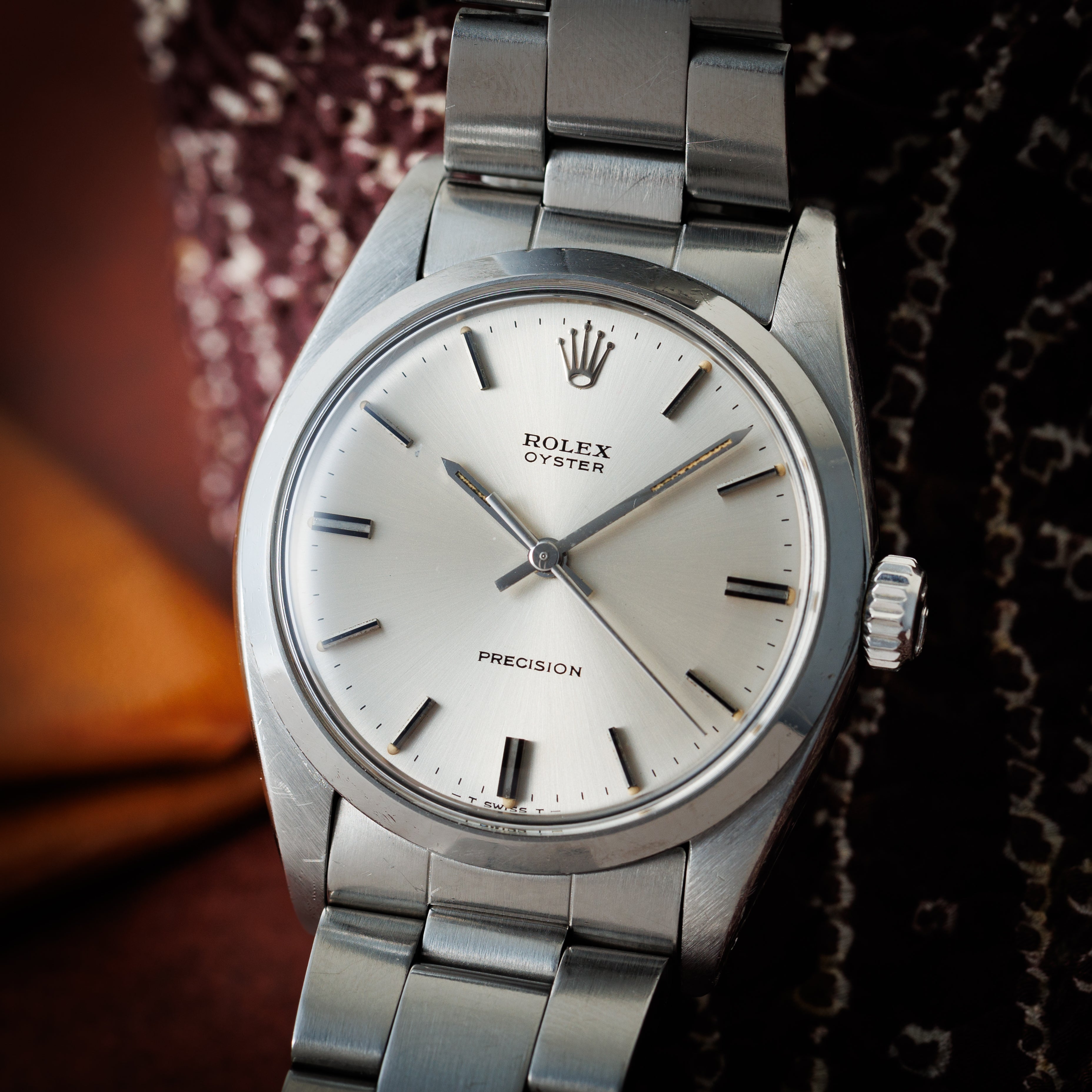 ロレックス オイスター 1974年製 Ref.6426 手巻き 箱、ギャラ付き