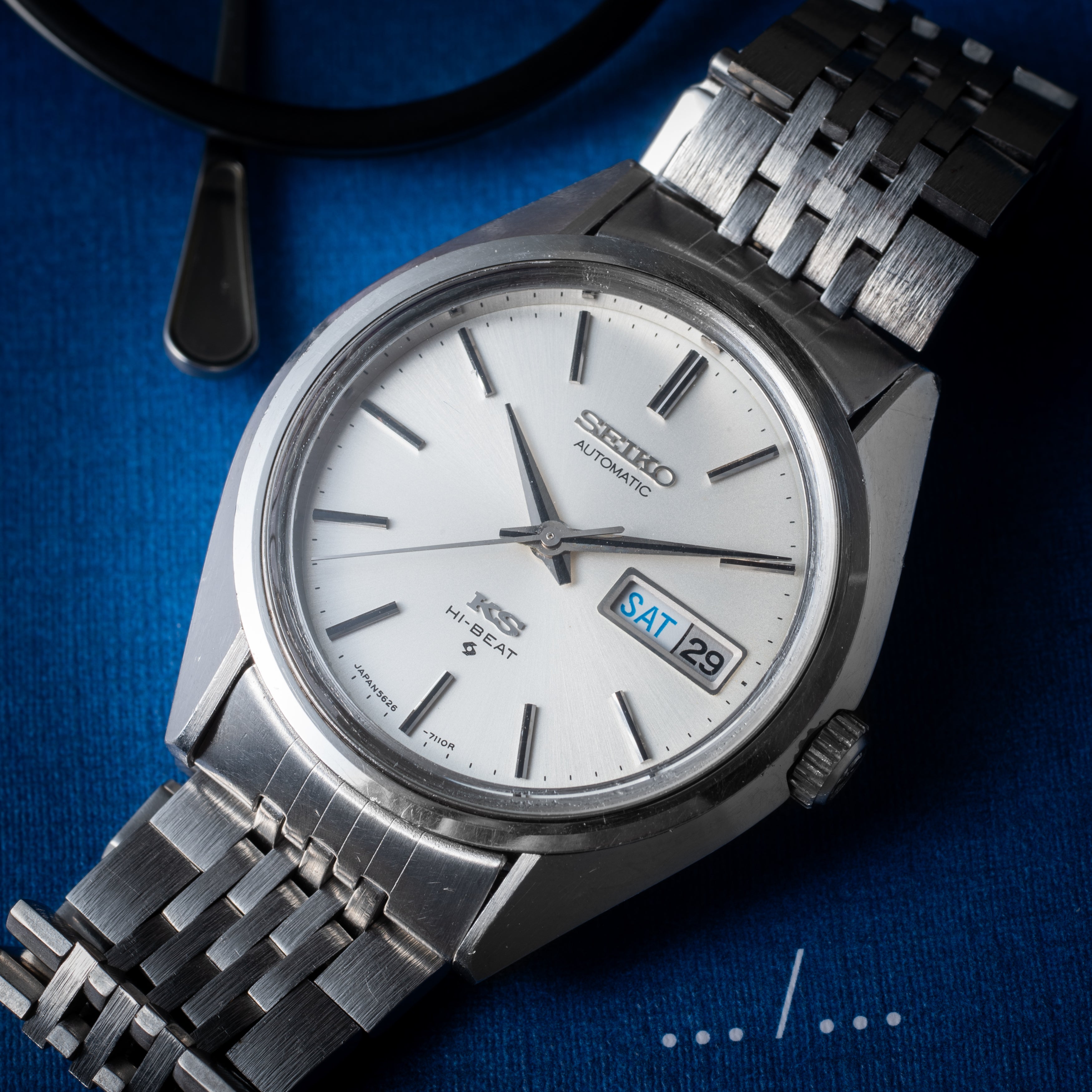 キングセイコー ハイビート 56KS シルバーダイヤル