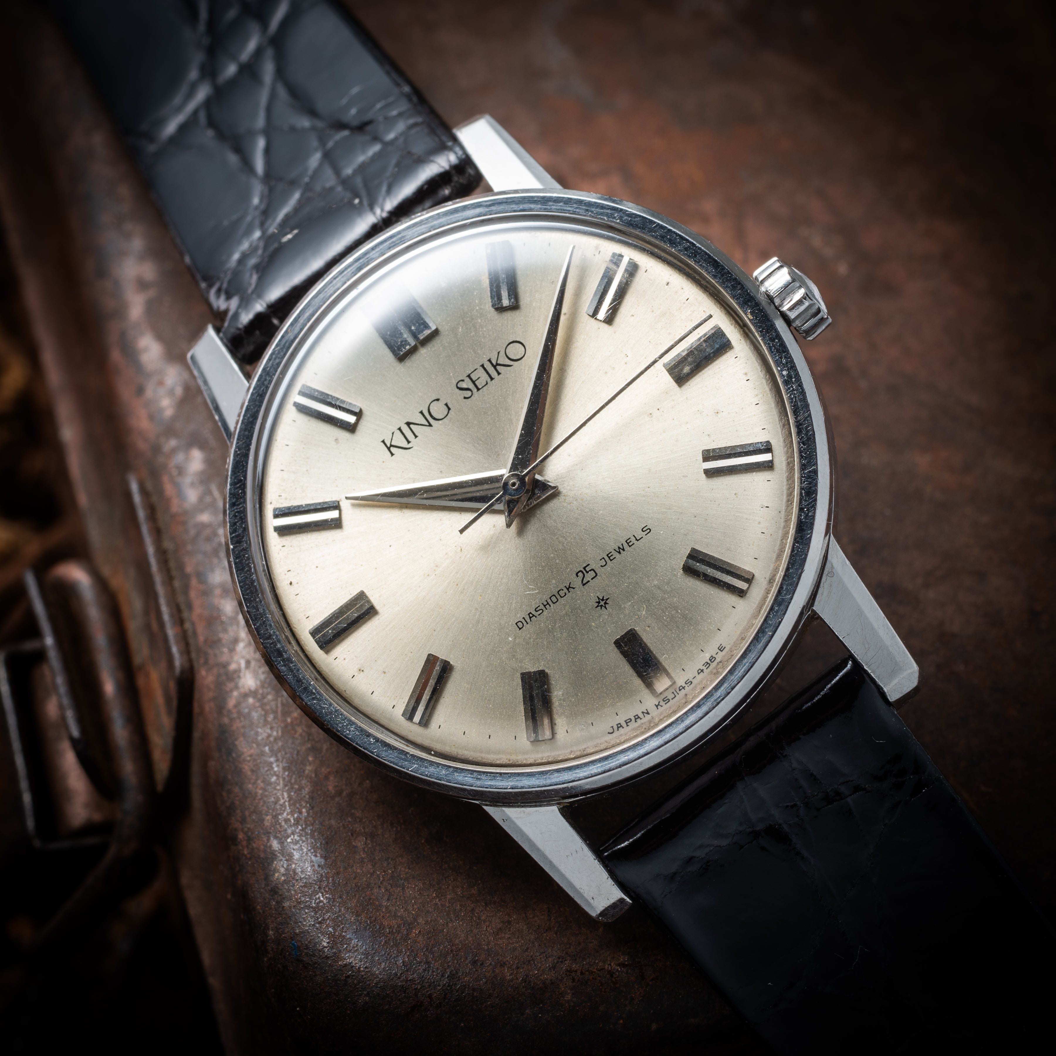 キングセイコー ファーストモデル SDダイヤル 1962年製 Ref.J14102E KS ステンレスケース