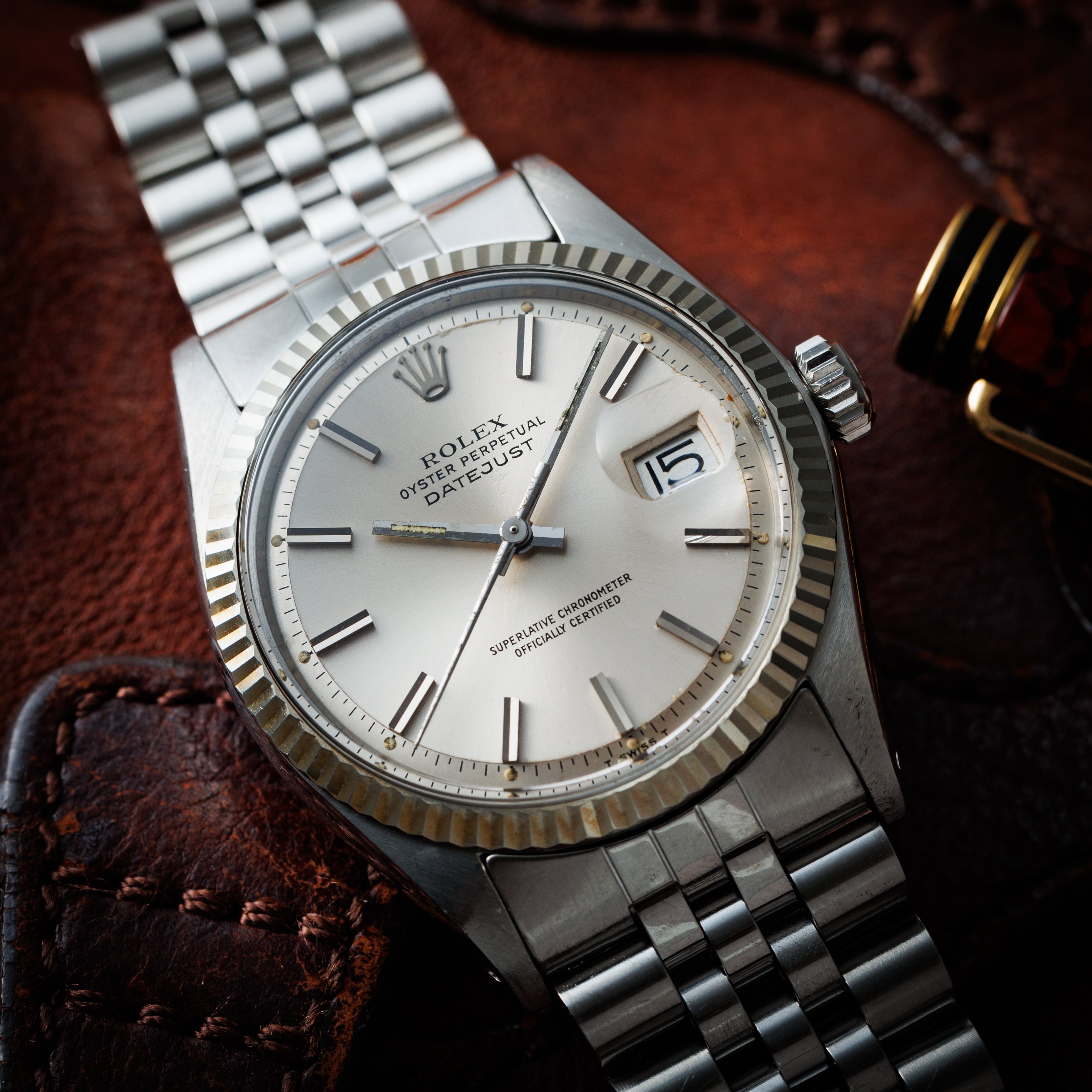 ロレックス デイトジャスト 1974年製 Ref.1601 シルバーダイヤル