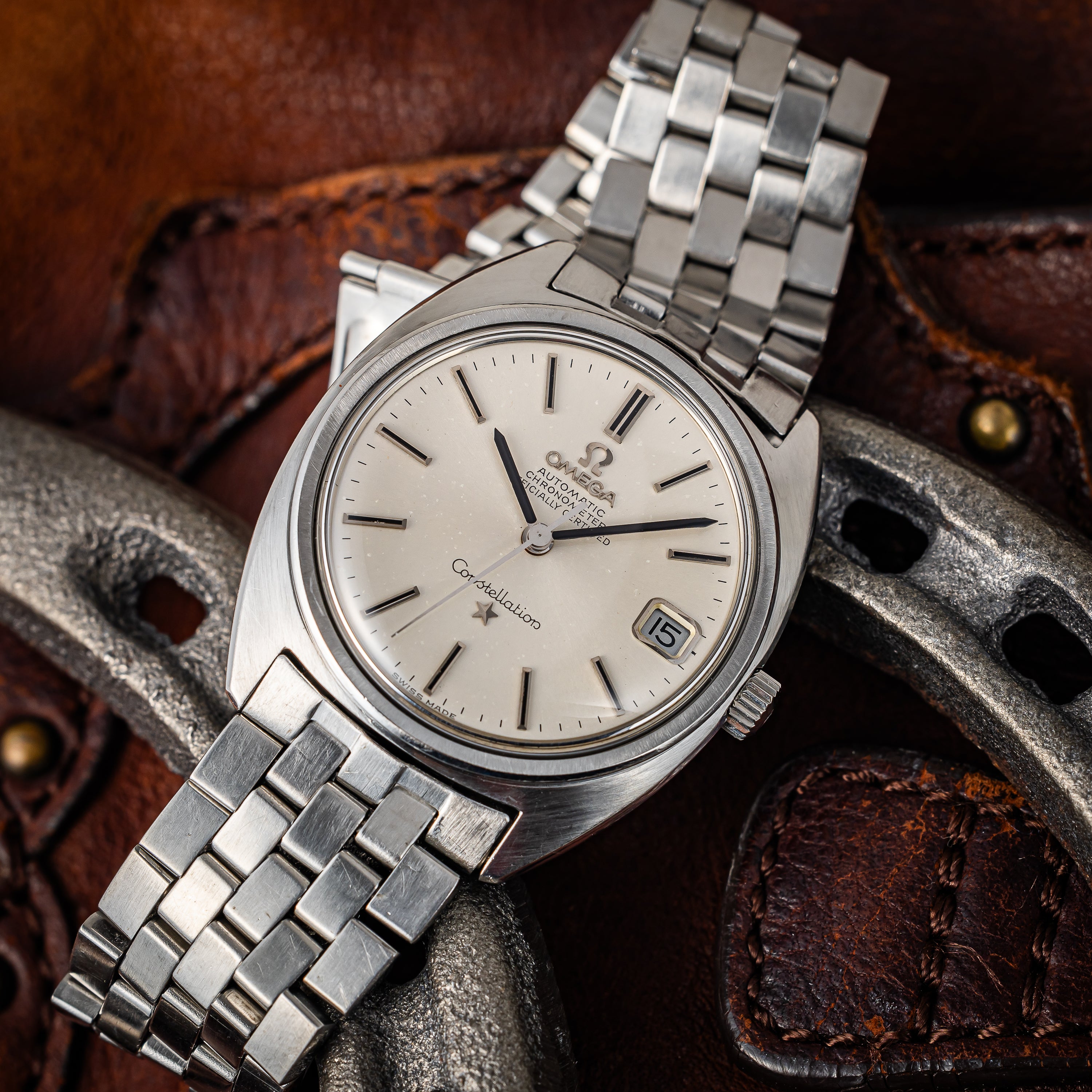 オメガ コンステレーション ジェンタ 1968年製 Ref.168.017 ブレス付き