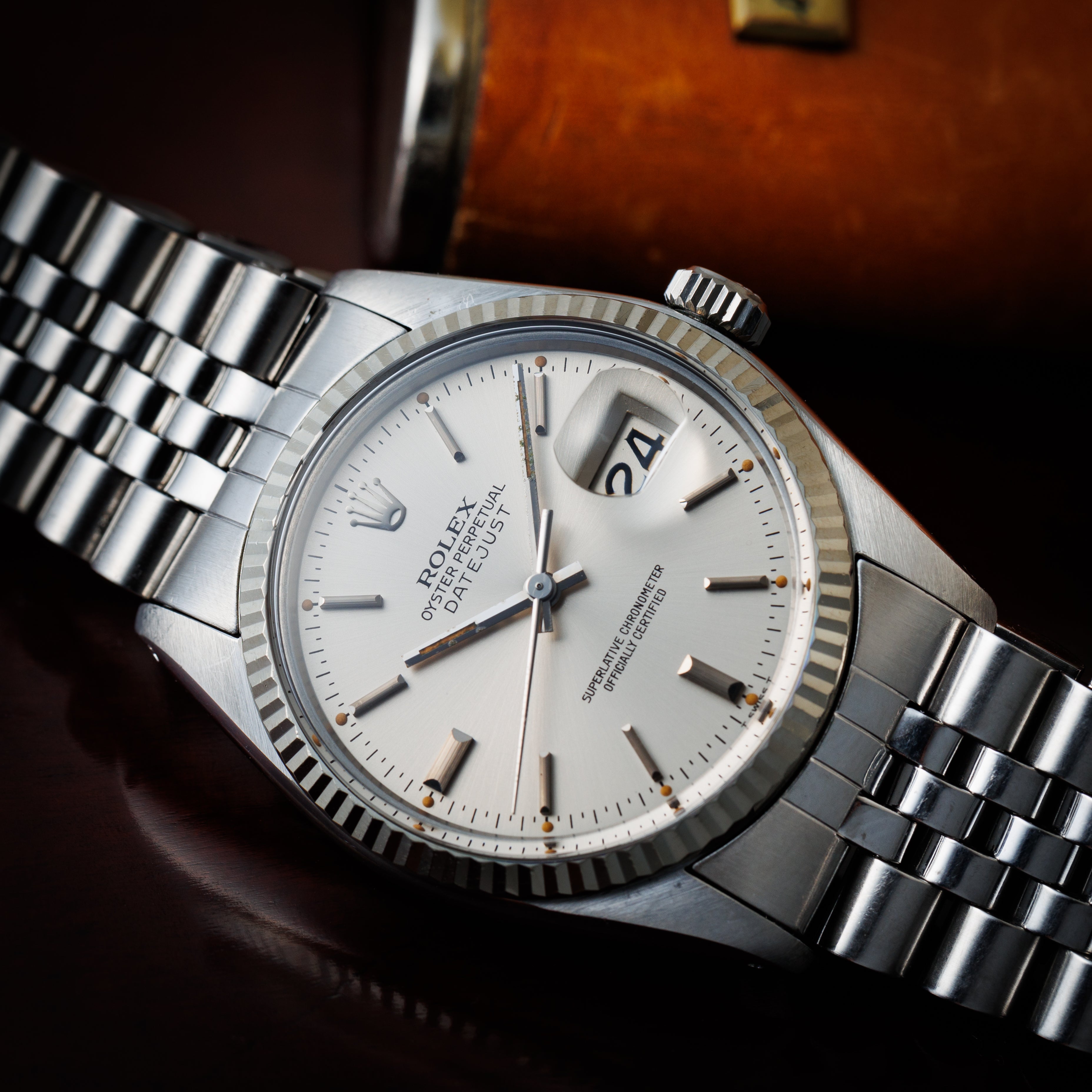 ロレックス デイトジャスト1978年製 Ref.16014 シルバーダイヤル