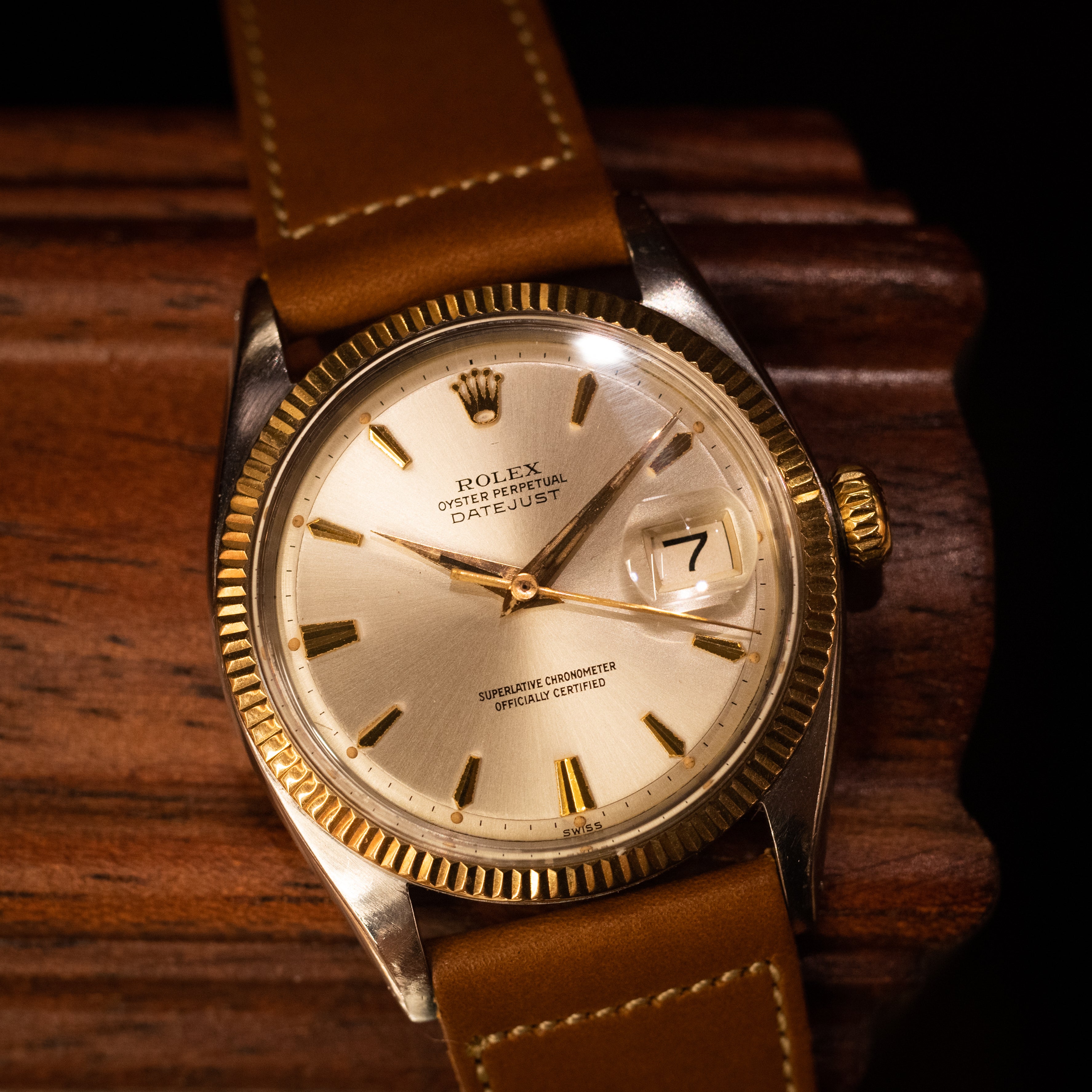 ロレックス 1961年製 デイトジャスト コンビ Ref.1601 シルバー