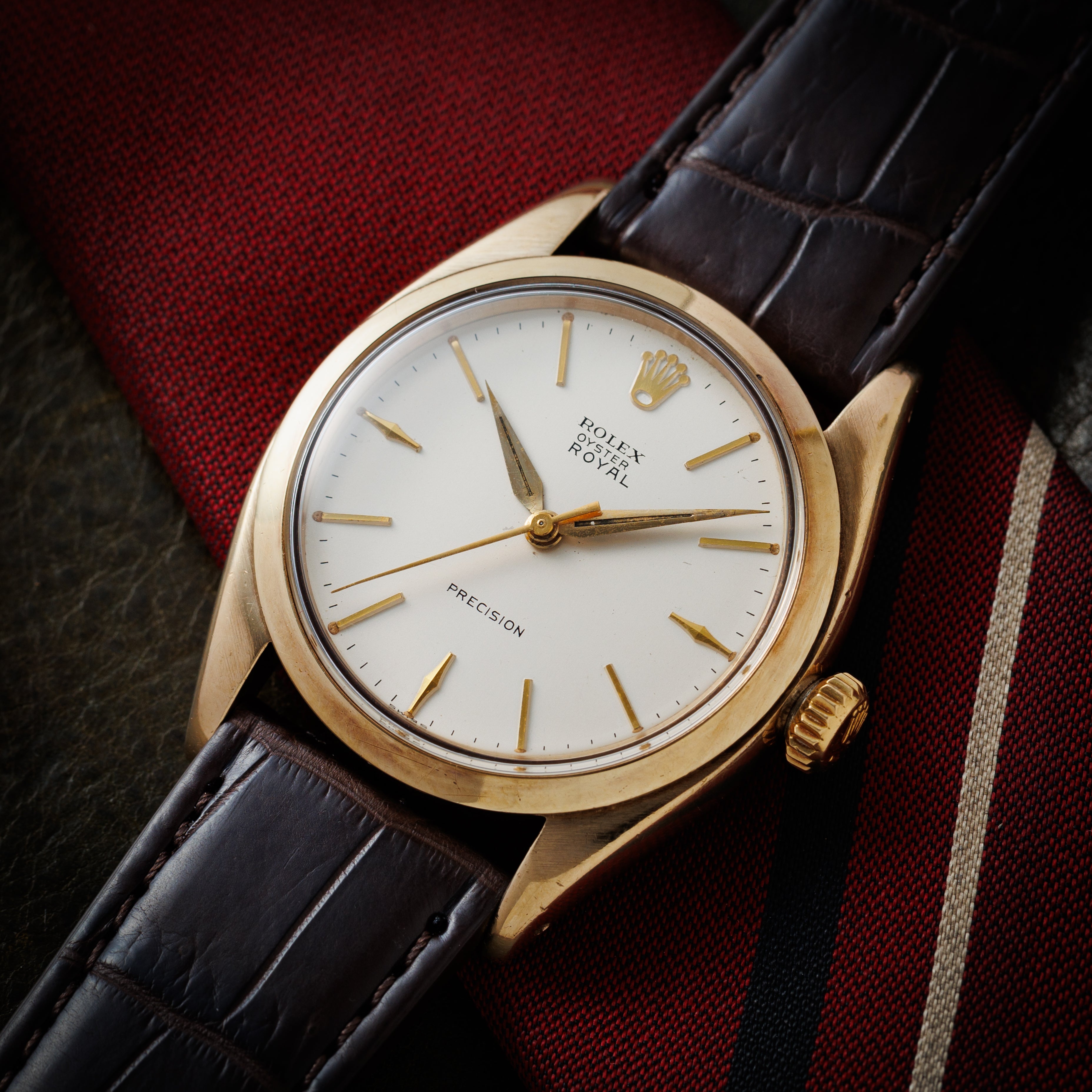 ロレックス オイスターロイヤル 1959年製 Ref.6426 9金イエローゴールド