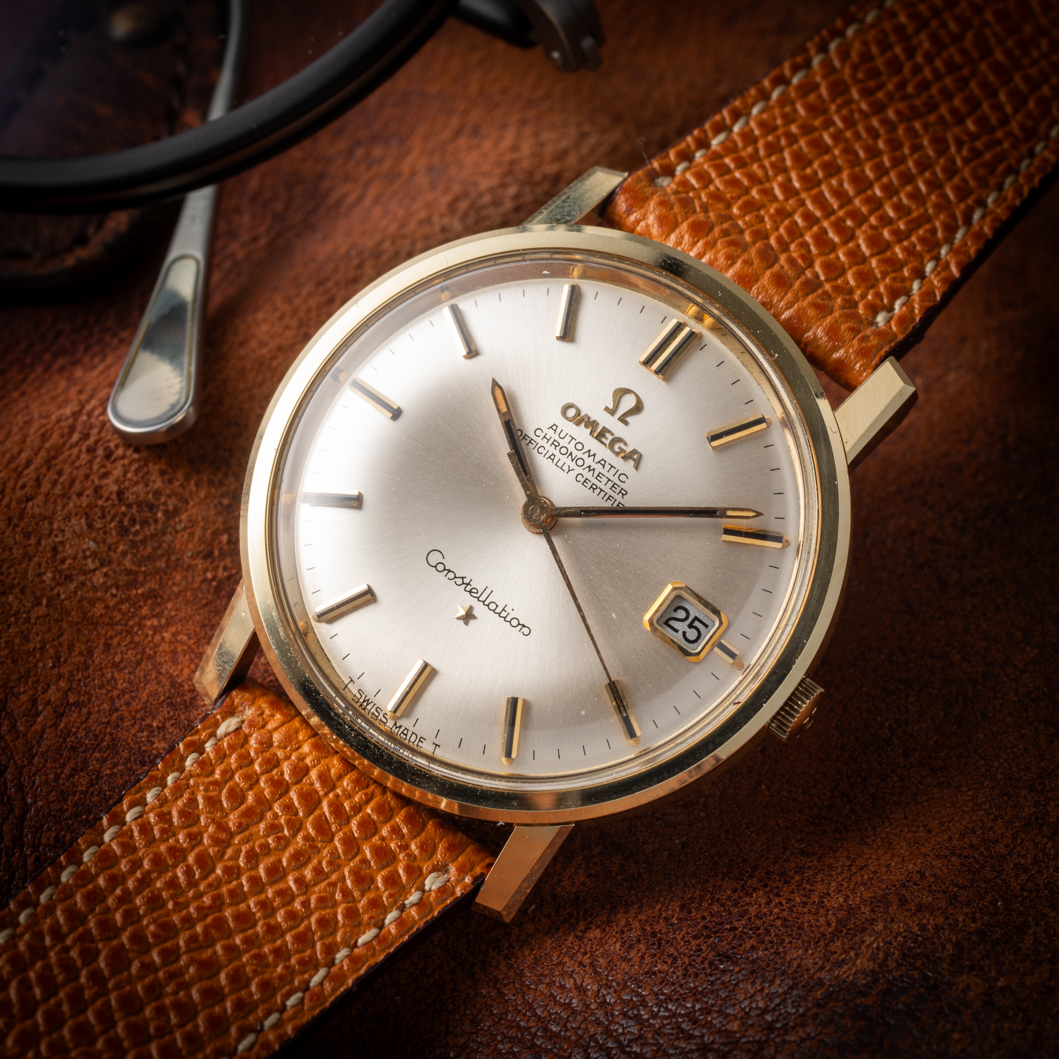 オメガ コンステレーショントップゴールドケース 1970年製（昭和45年製） Ref.168.010 自動巻きクロノメーター