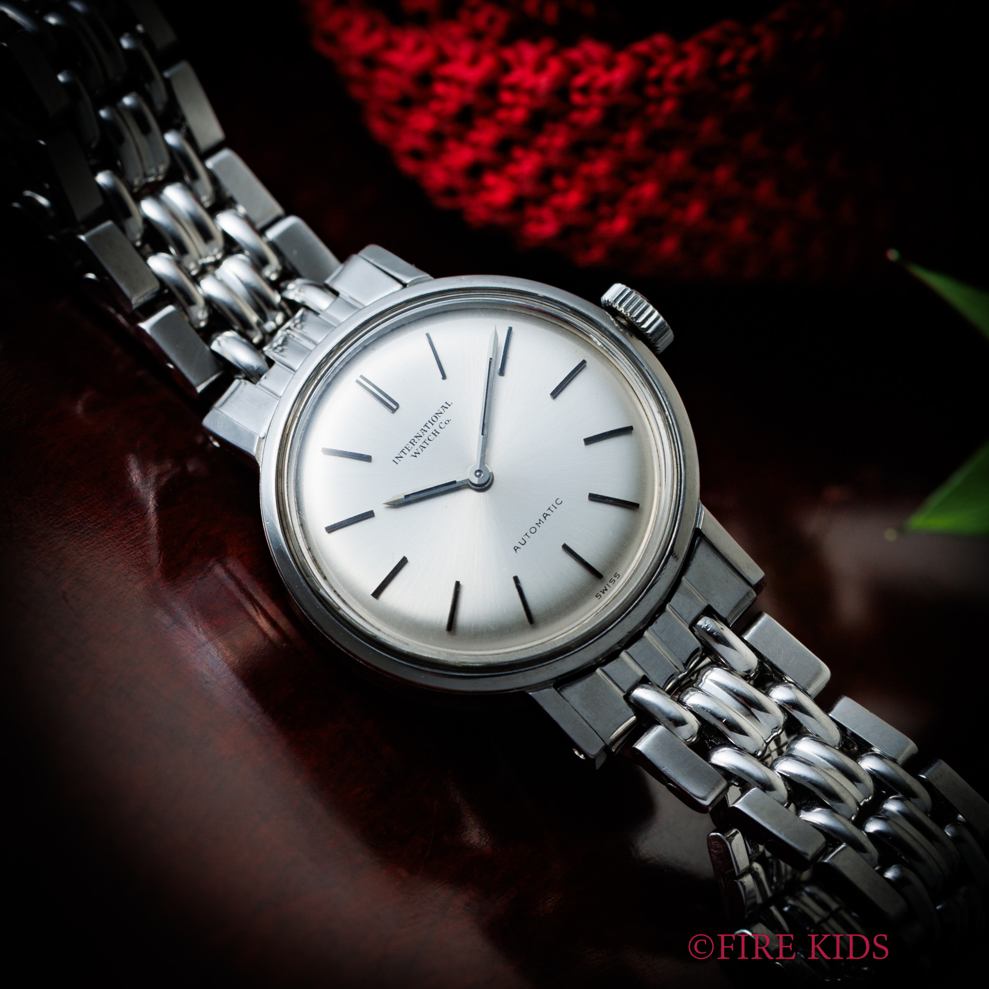 IWC	 レディースウォッチ 1971年製 ペラトン式自動巻 Cal.442 純正ブレス付