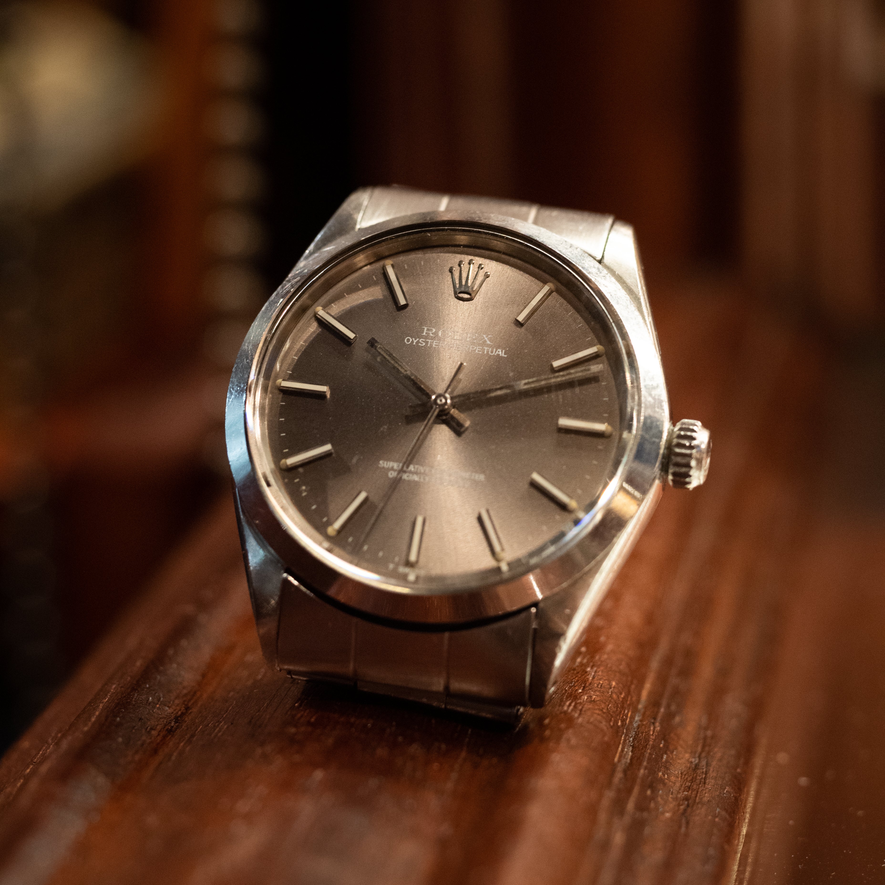 ロレックス 1969年製 Ref.1002 オイスターパーペチュアル グレーダイヤル