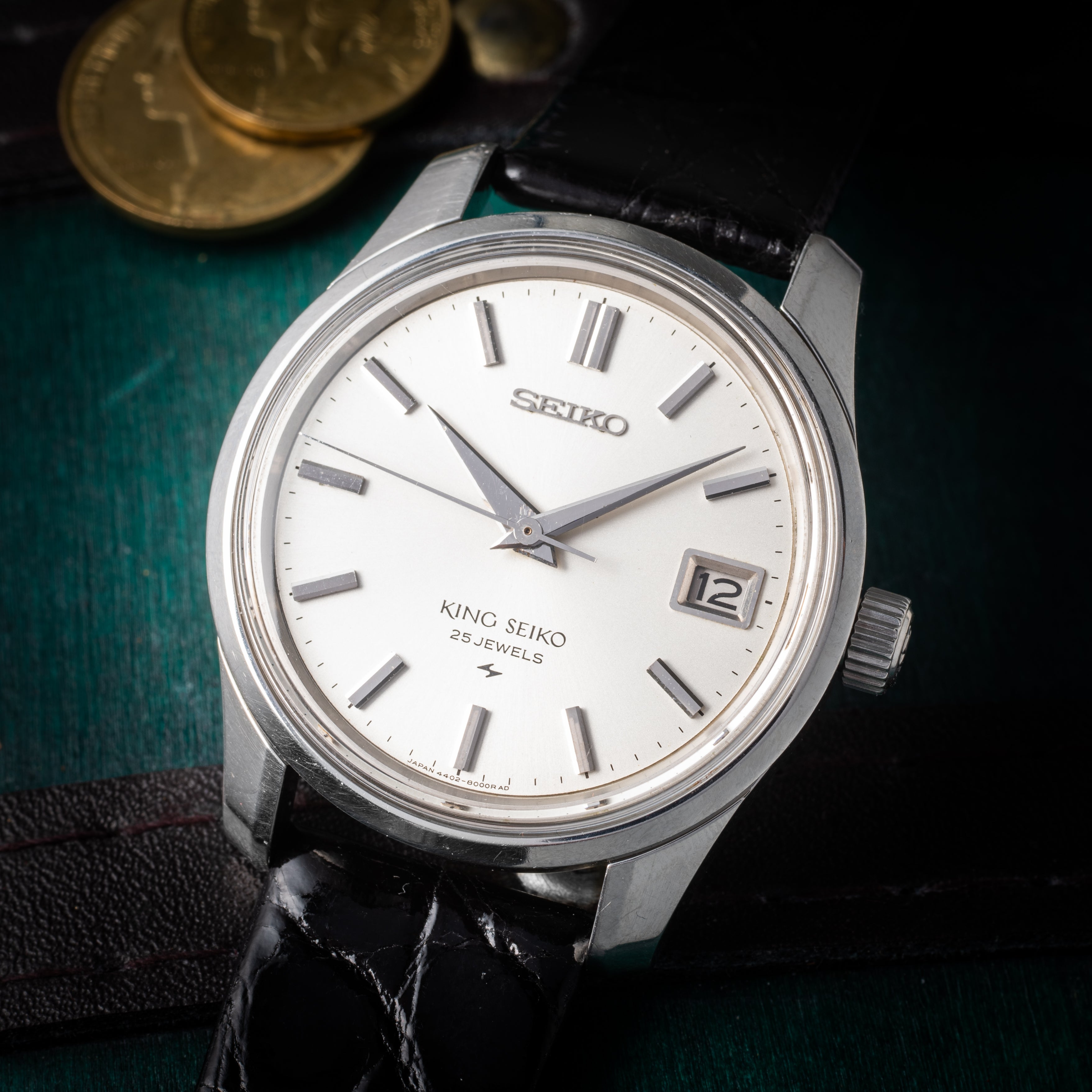 キングセイコー 1968年製 Ref.4402-8000 44KS最後期型 セイコー亀戸マーク入りメダリオン